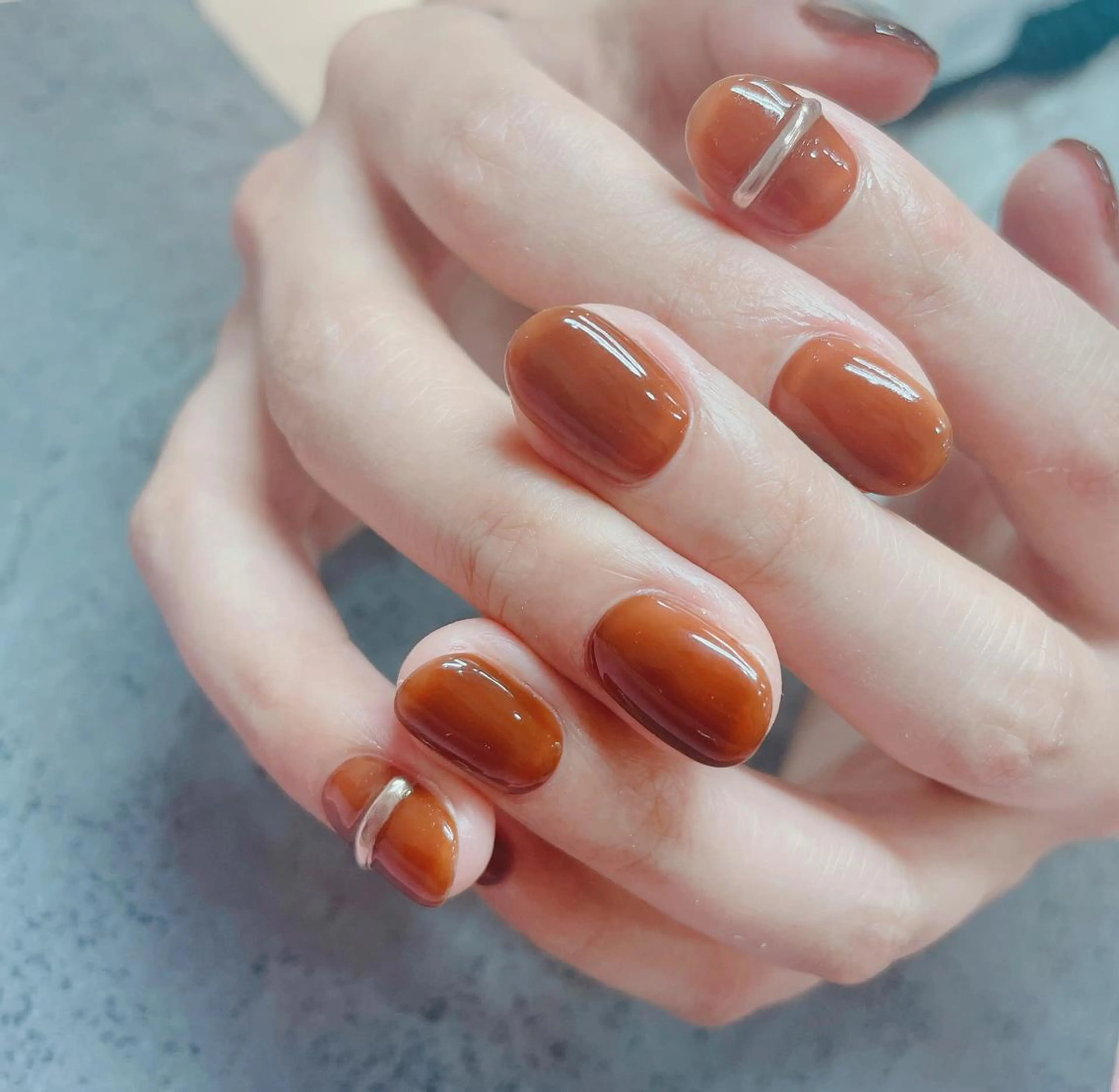 ネイル バニーアイズ　ネイル ニューオータニ博多店のネイルデザイン