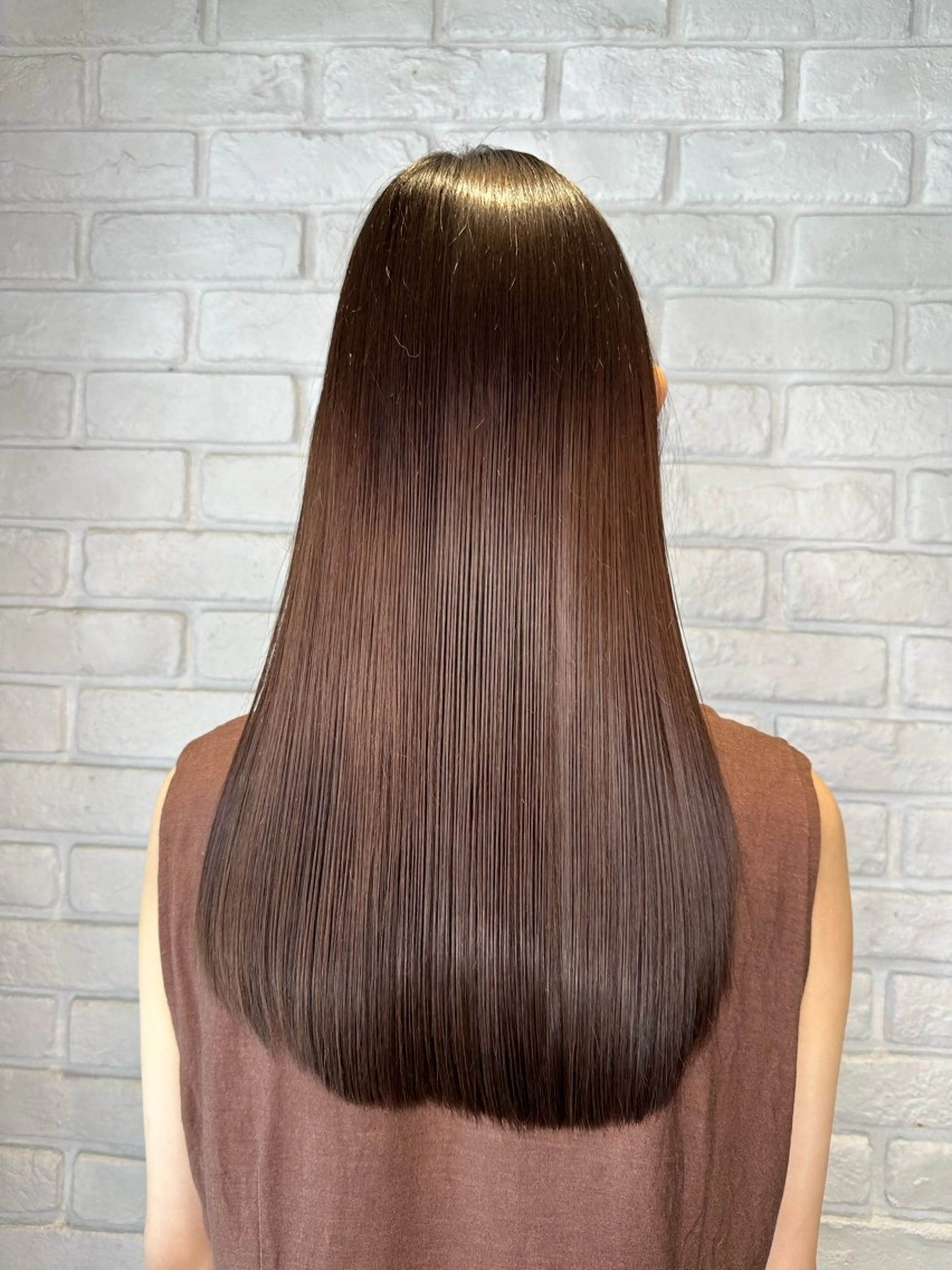 セミロング カラー パーマ ヘアアレンジ メンズ キッズ メンズブリーチ メンズ韓国風 メンズウルフカット ベージュカラー 黒髪 🌈髪質改善TR 艶カラーユウダイ🌈のヘアスタイル