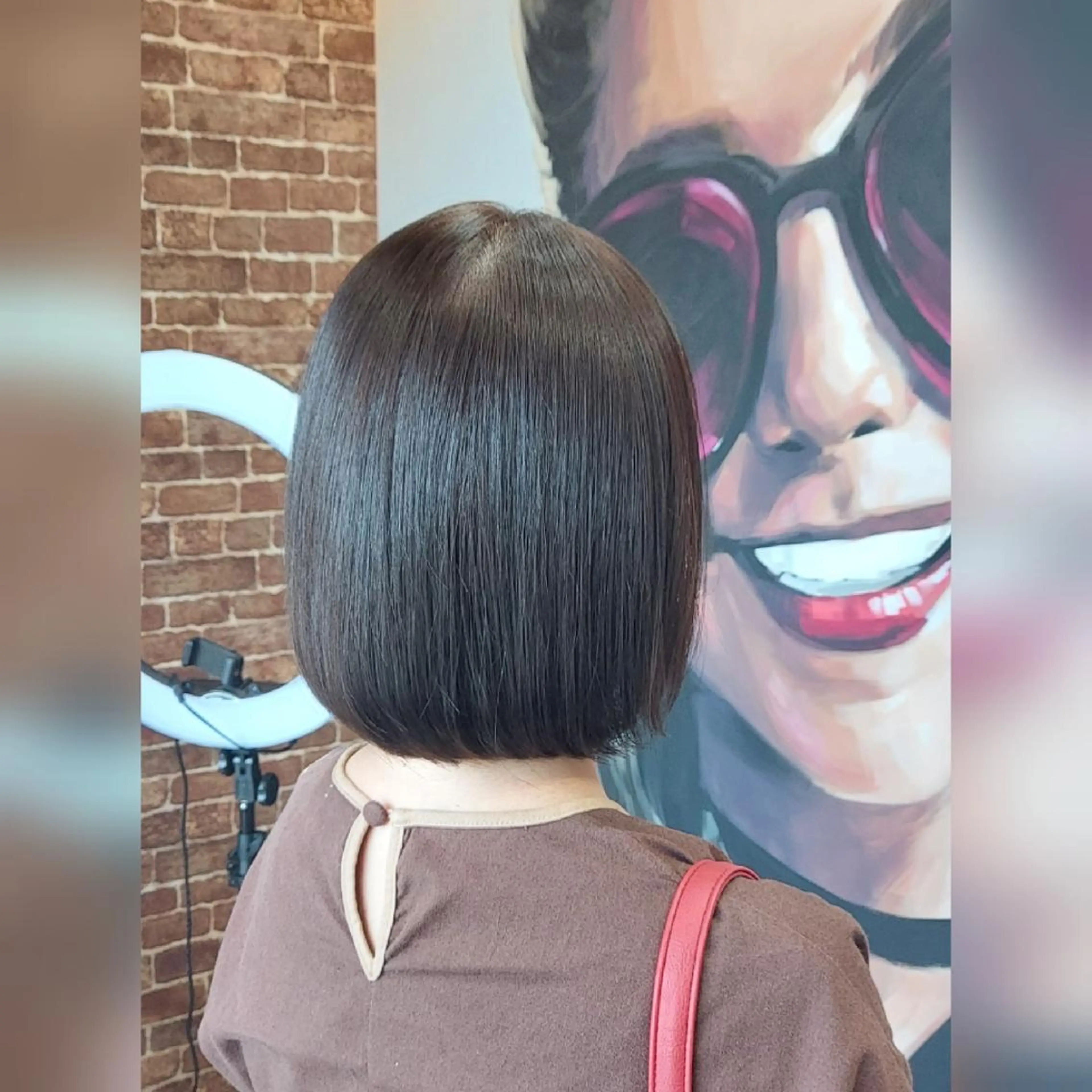 ショート カラー あかね☆ヘアアレンジ /ボブ/縮毛矯正のヘアスタイル