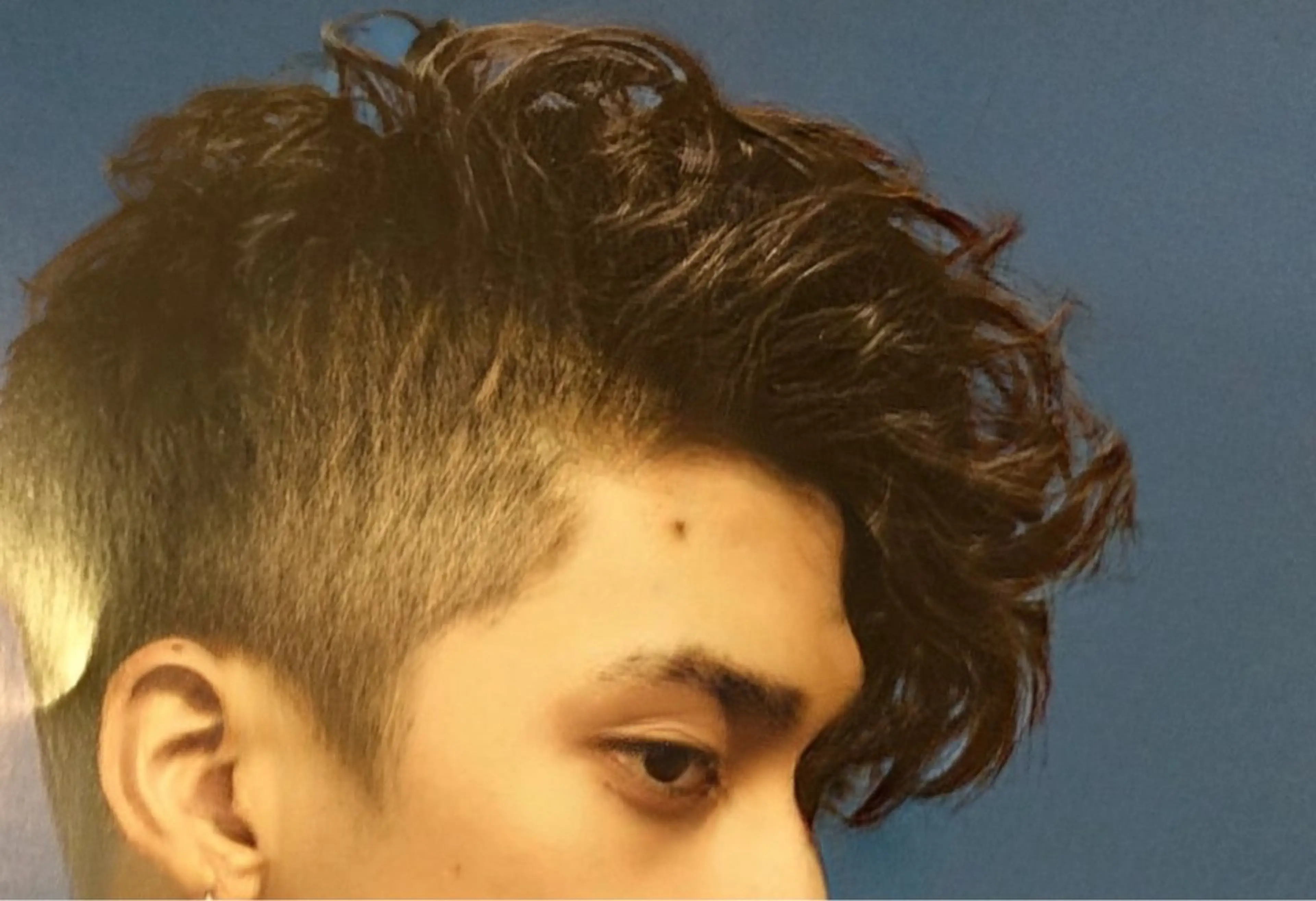 ショート パーマ メンズ モヒカン メンズパーマ au美容室所属・au栄矢場町 水素髪質改善Tのヘアスタイル