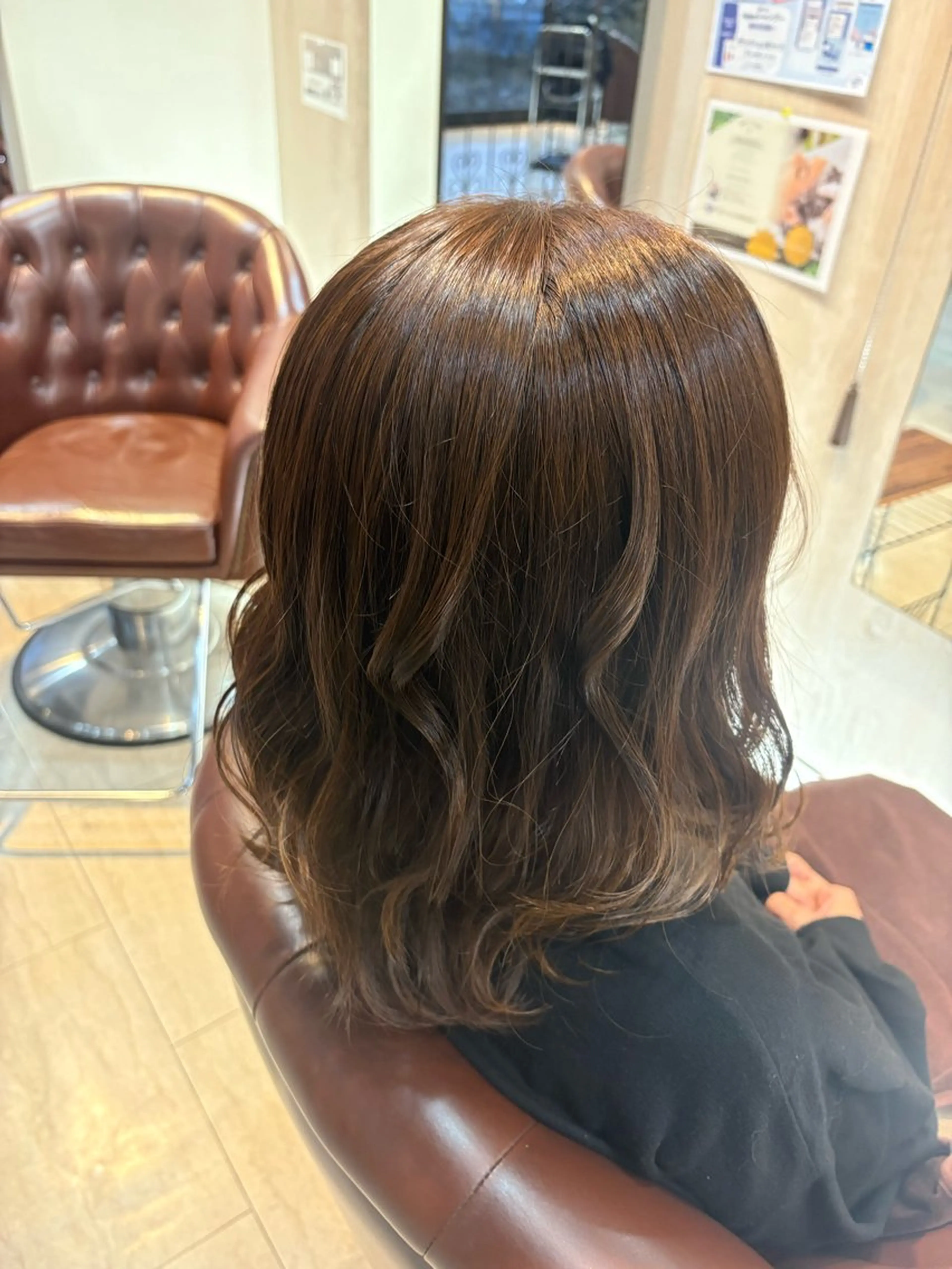 セミロング スピンヘアー亀岡店 あまかわです！のヘアスタイル