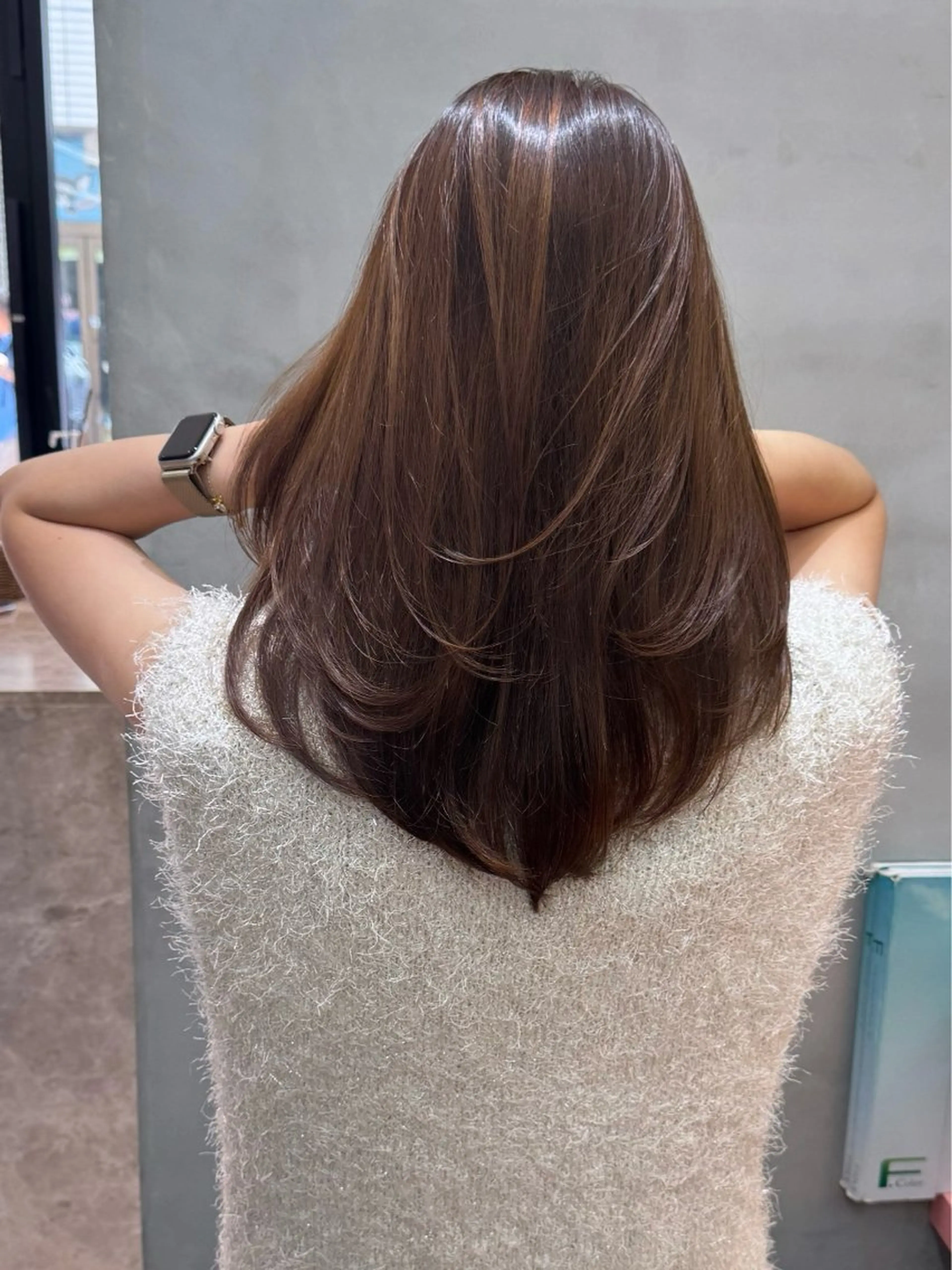 ロング 髪質改善縮毛矯正 リピートNo.1米倉のヘアスタイル