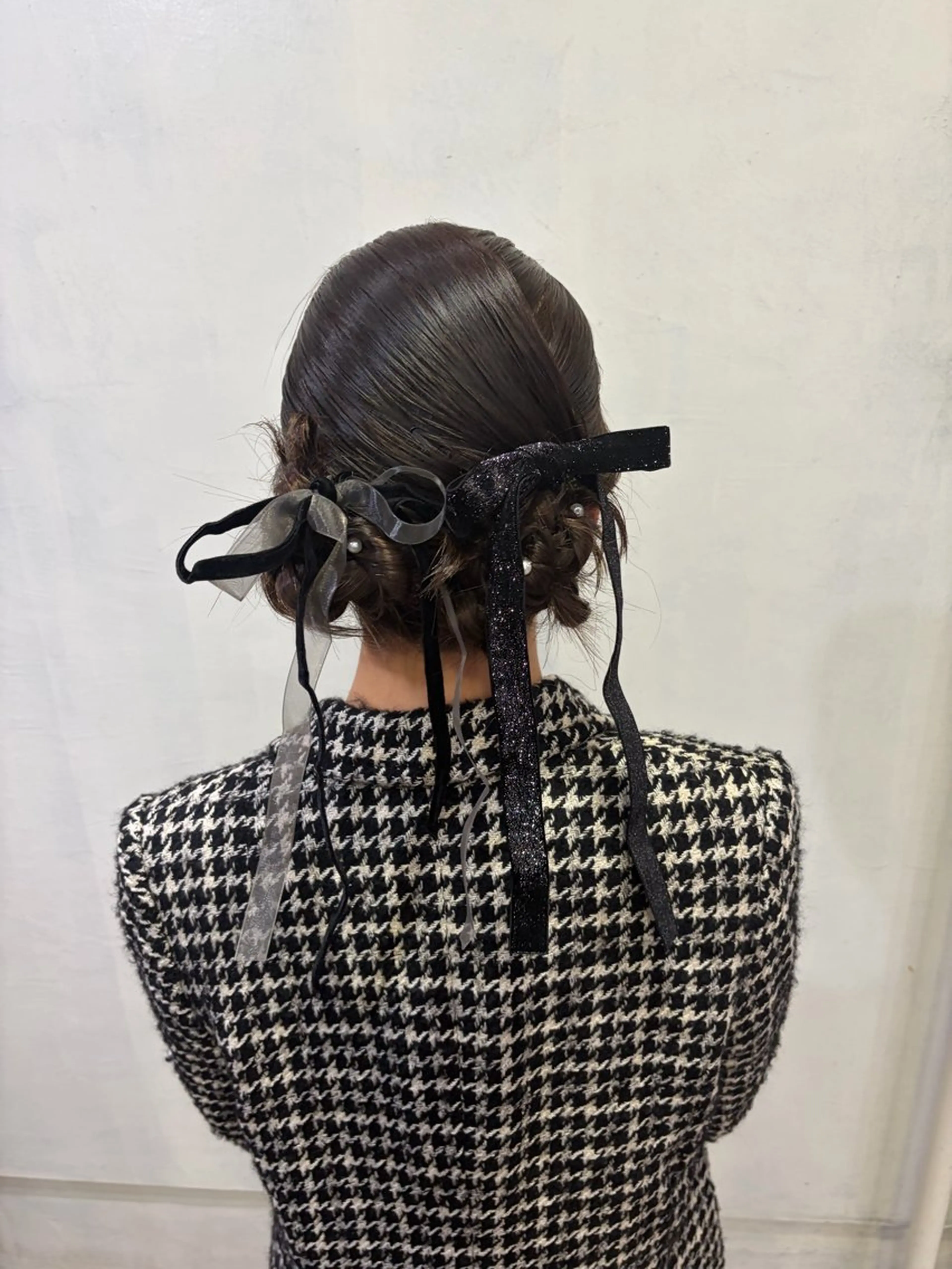 セミロング ヘアアレンジ ヘアセット 髪質改善特化🥣🫧 天神美容室のヘアスタイル