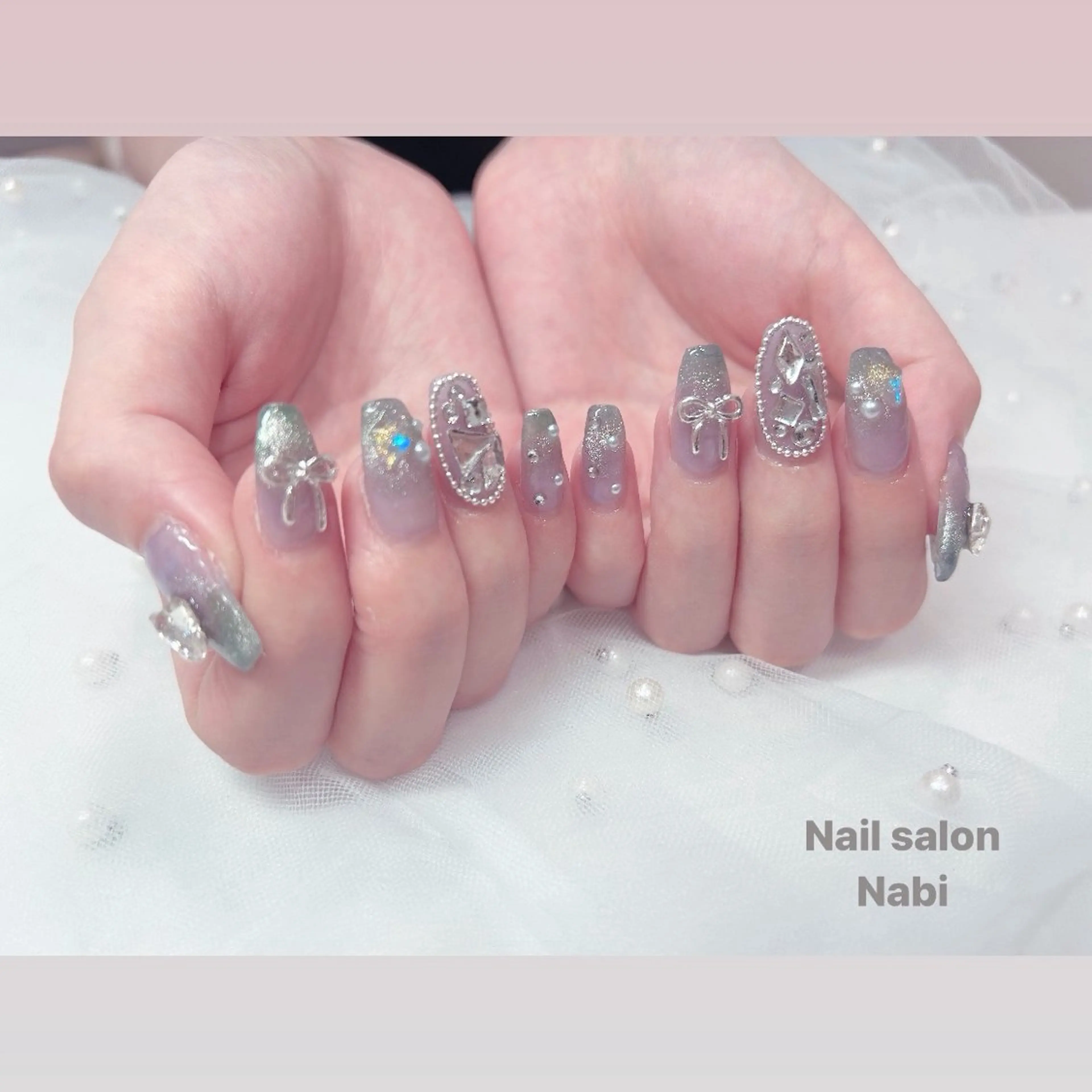 ネイル ハンドネイル Nailsalon  Nabi所属・ネイルサロン ナビ Mayuのネイルデザイン