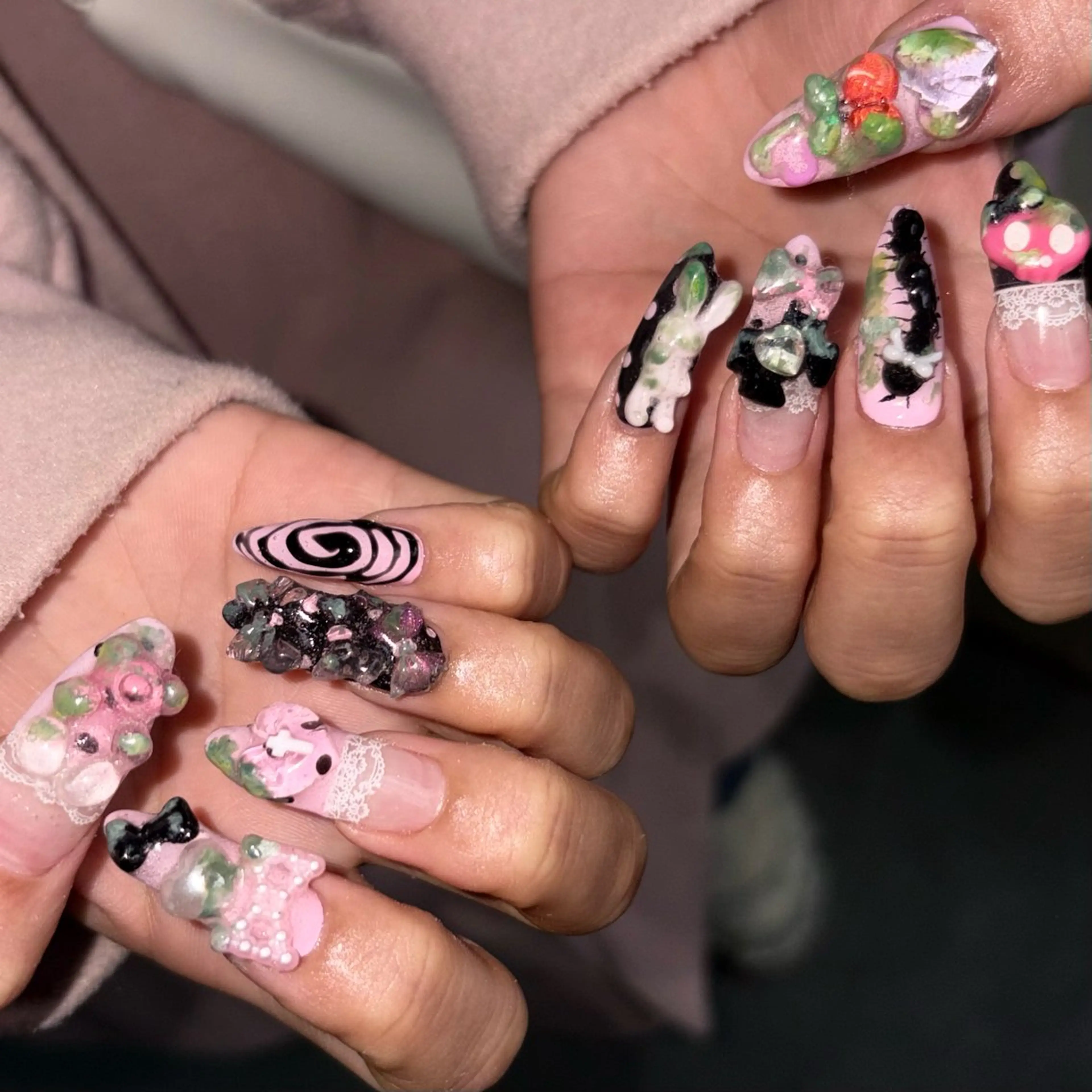 ネイル ハンドネイル フットネイル 木村 夏生 /アート･個性派👾のネイルデザイン