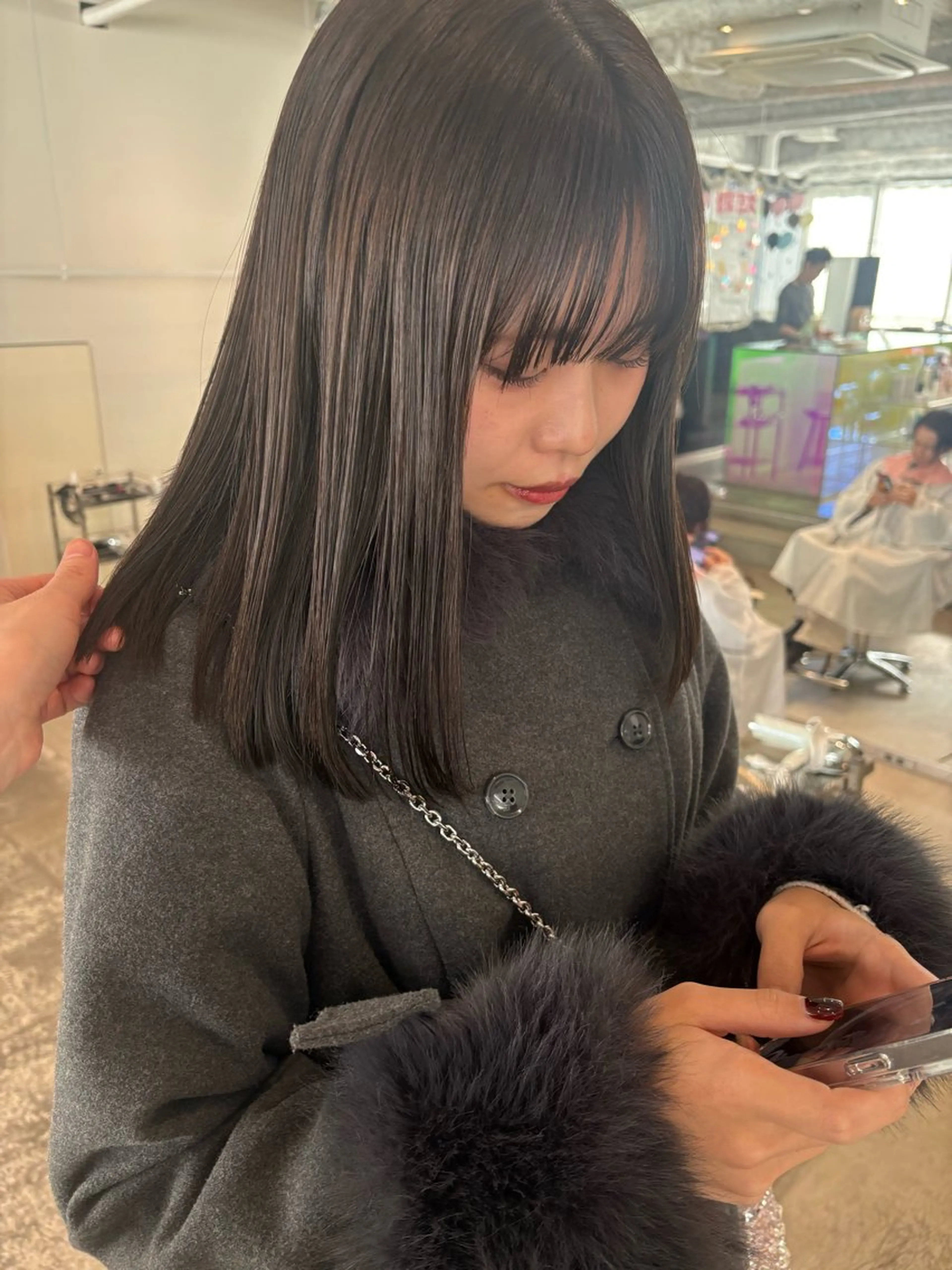 ミディアム ANY/ sayuのヘアスタイル