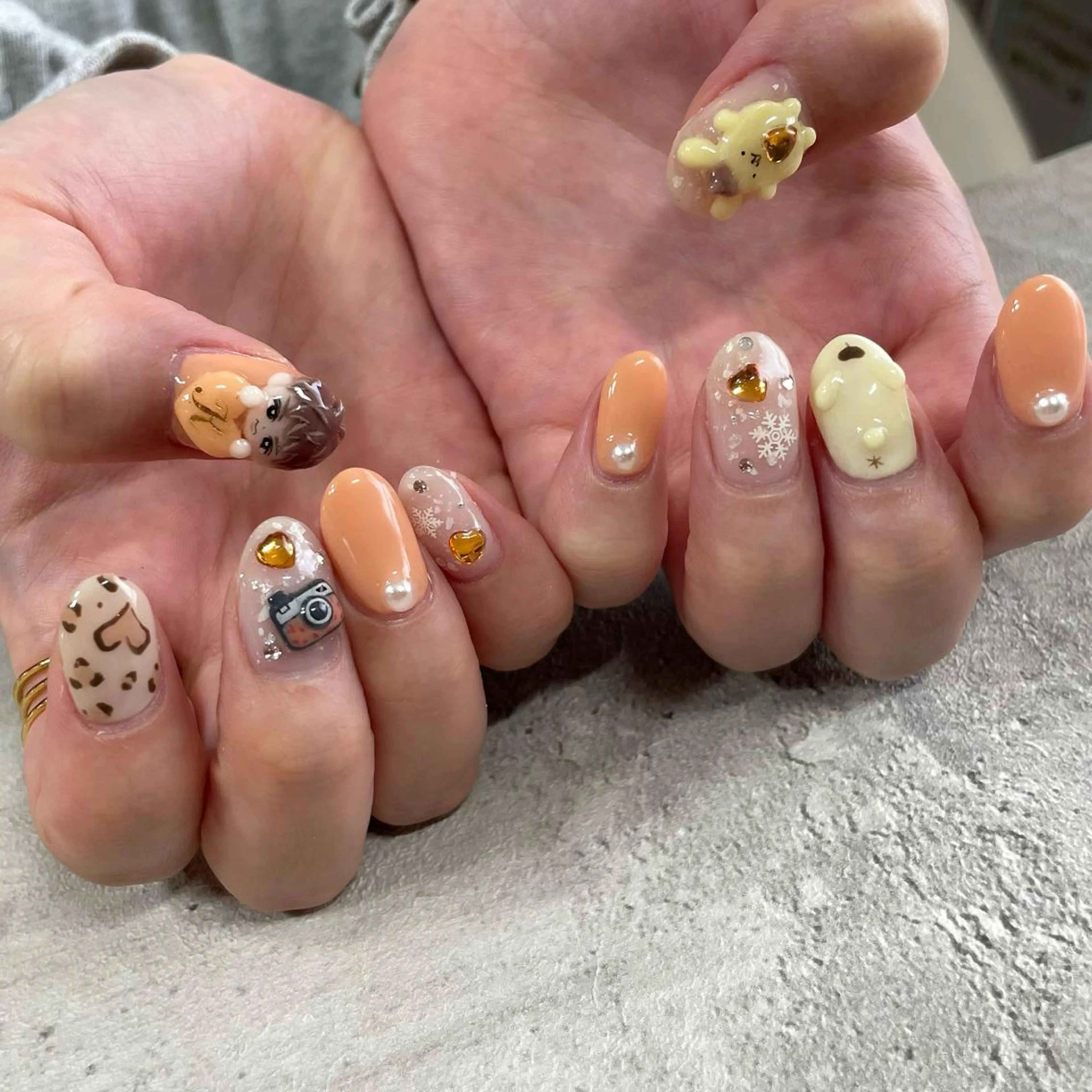 ネイル 東 千夏のネイルデザイン