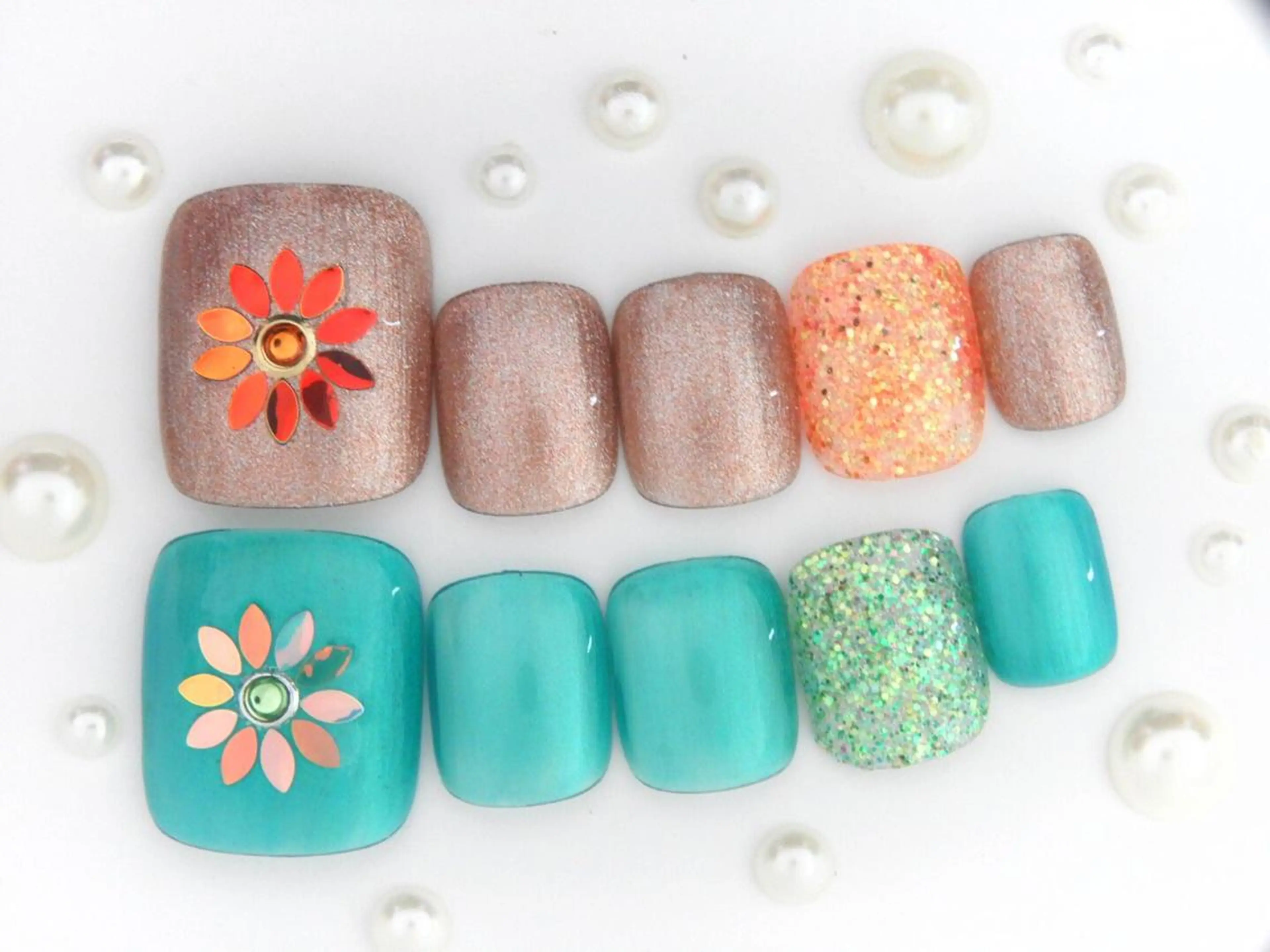 ネイル フットネイル crescent所属・crescent クレセント清原のネイルデザイン