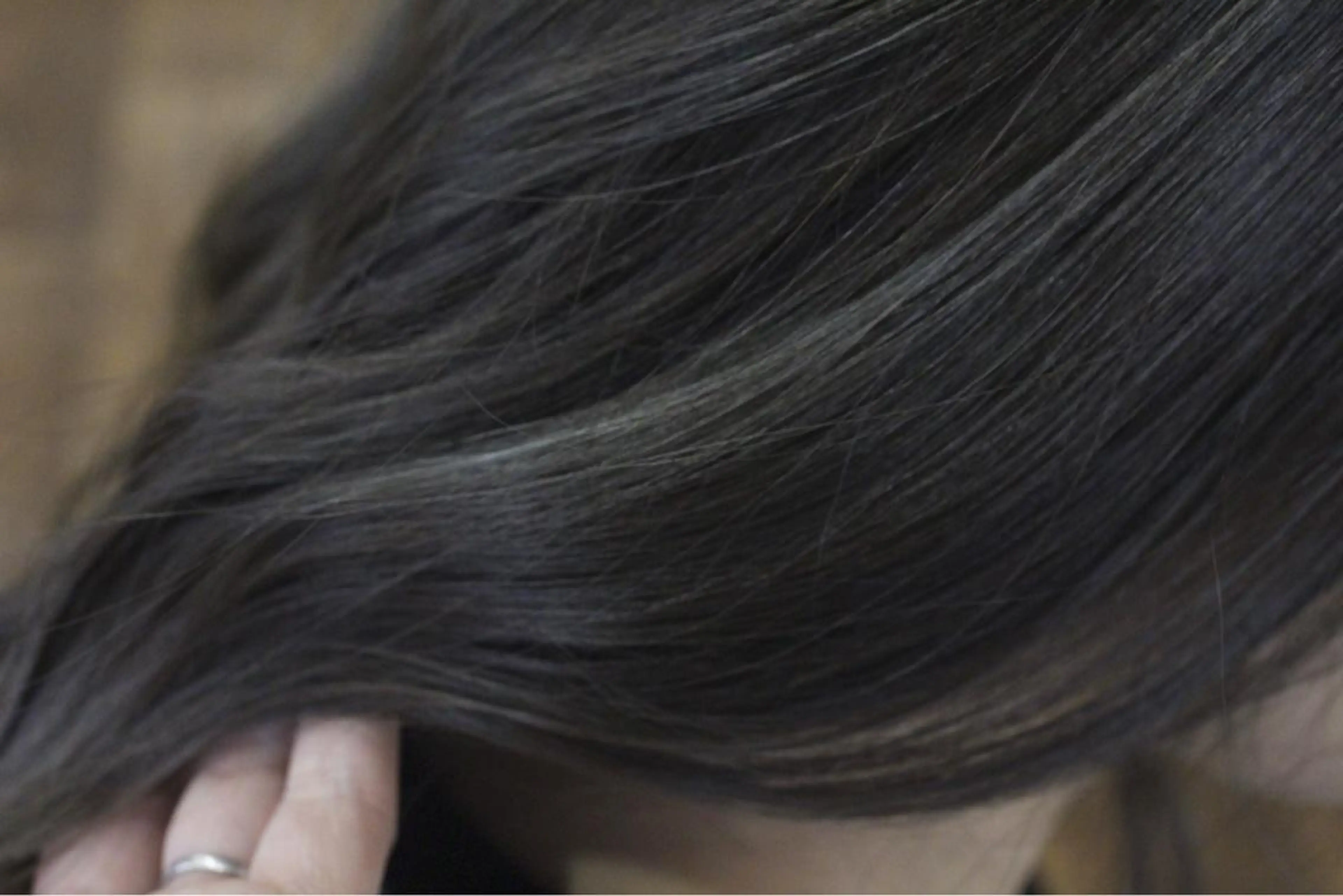 ロング カラー アッシュ ブルーカラー ブルージュ COCOROHOOKI所属・松田 由貴のヘアスタイル