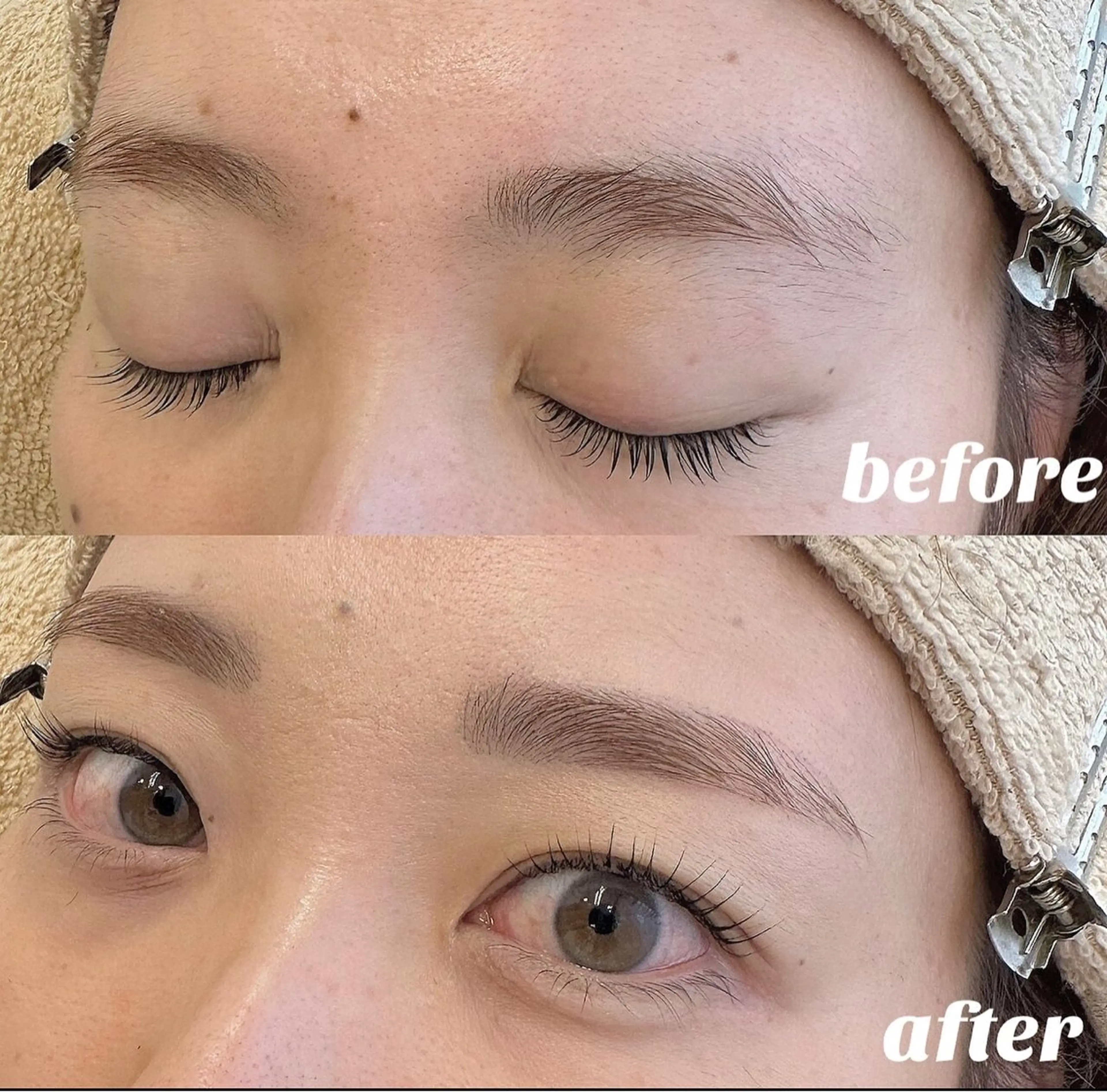 «平日»美眉アイブロウワックス脱毛💗眉メイク仕上げ付き🪄の写真