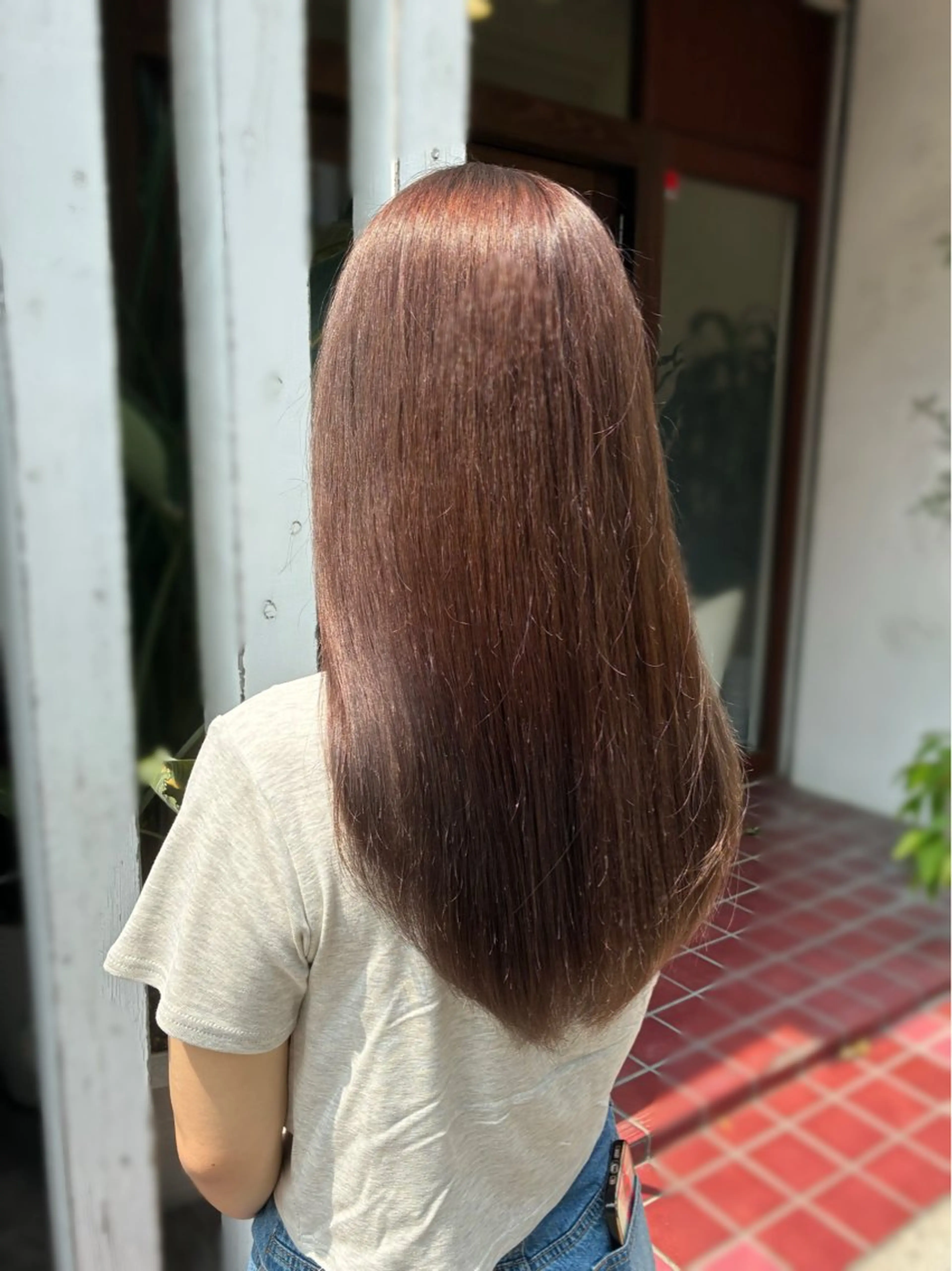 🐰時間帯自由/平日限定メニュー🐰アディクシーカラー+CMCトリートメントの写真