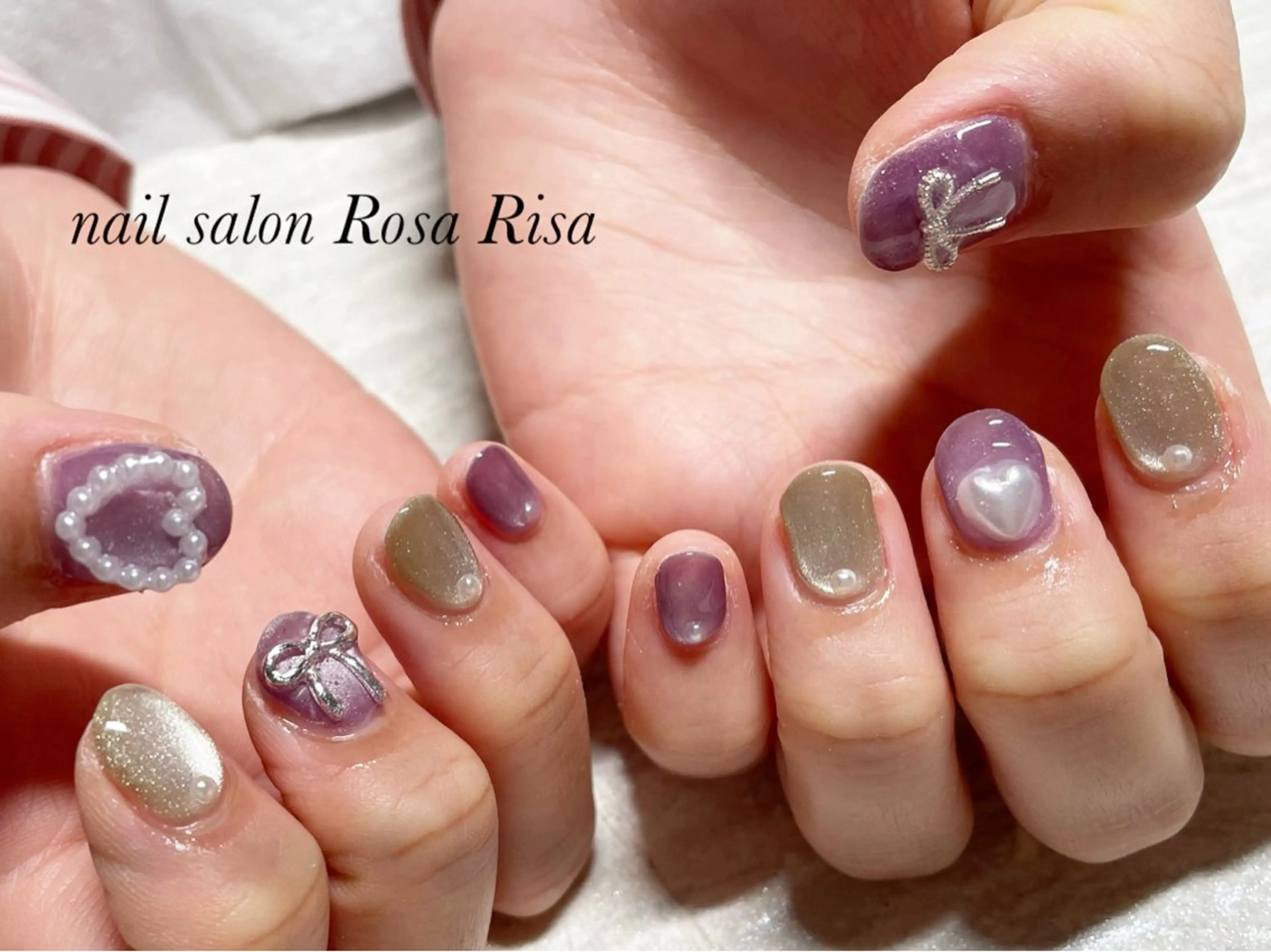 ネイル マグネットネイル ハンドネイル ネイルスタジオ シェイクユアハンズのネイルデザイン