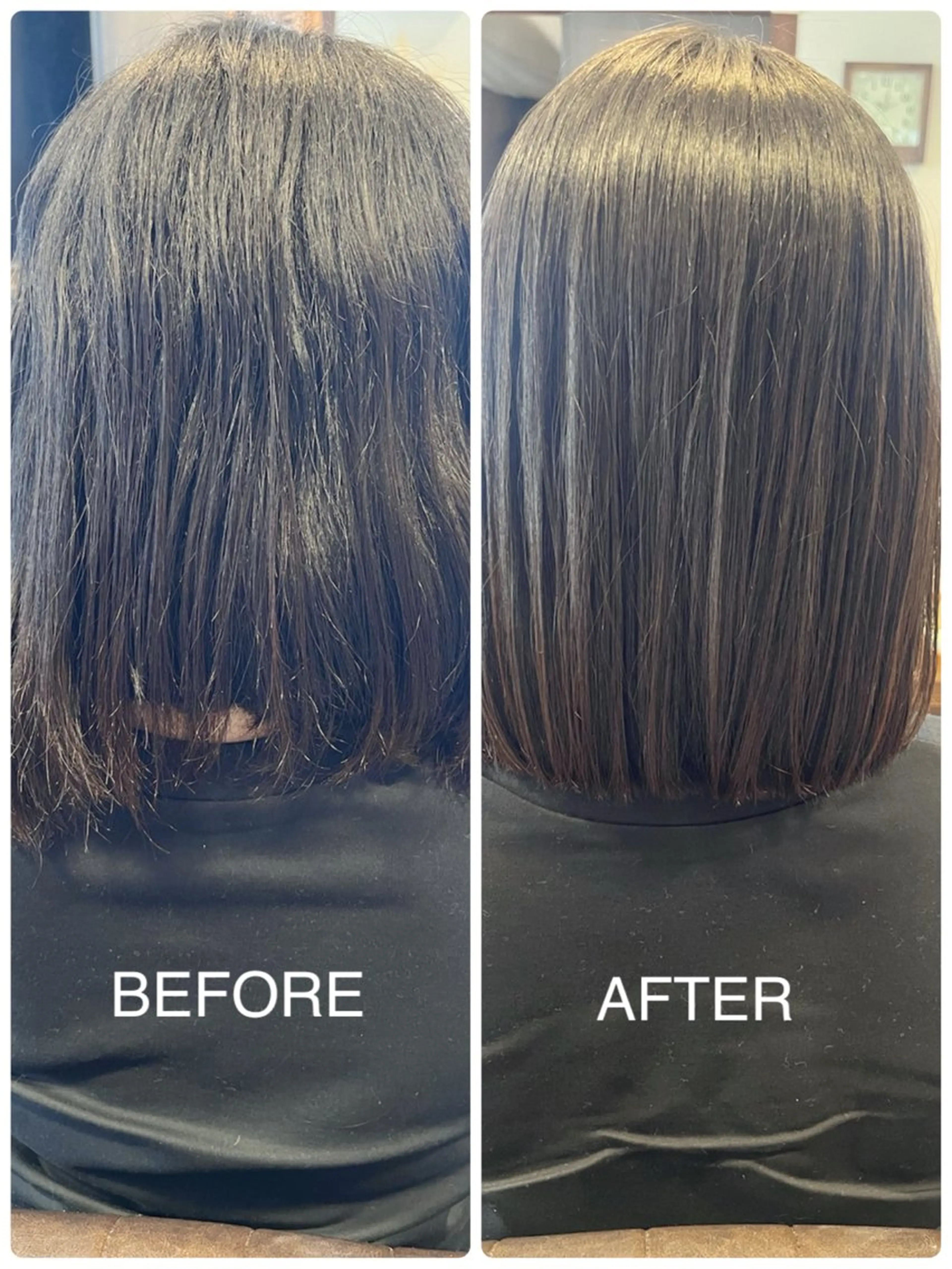 ミディアム 縮毛矯正 縮毛矯正 加藤 ひろこのヘアスタイル