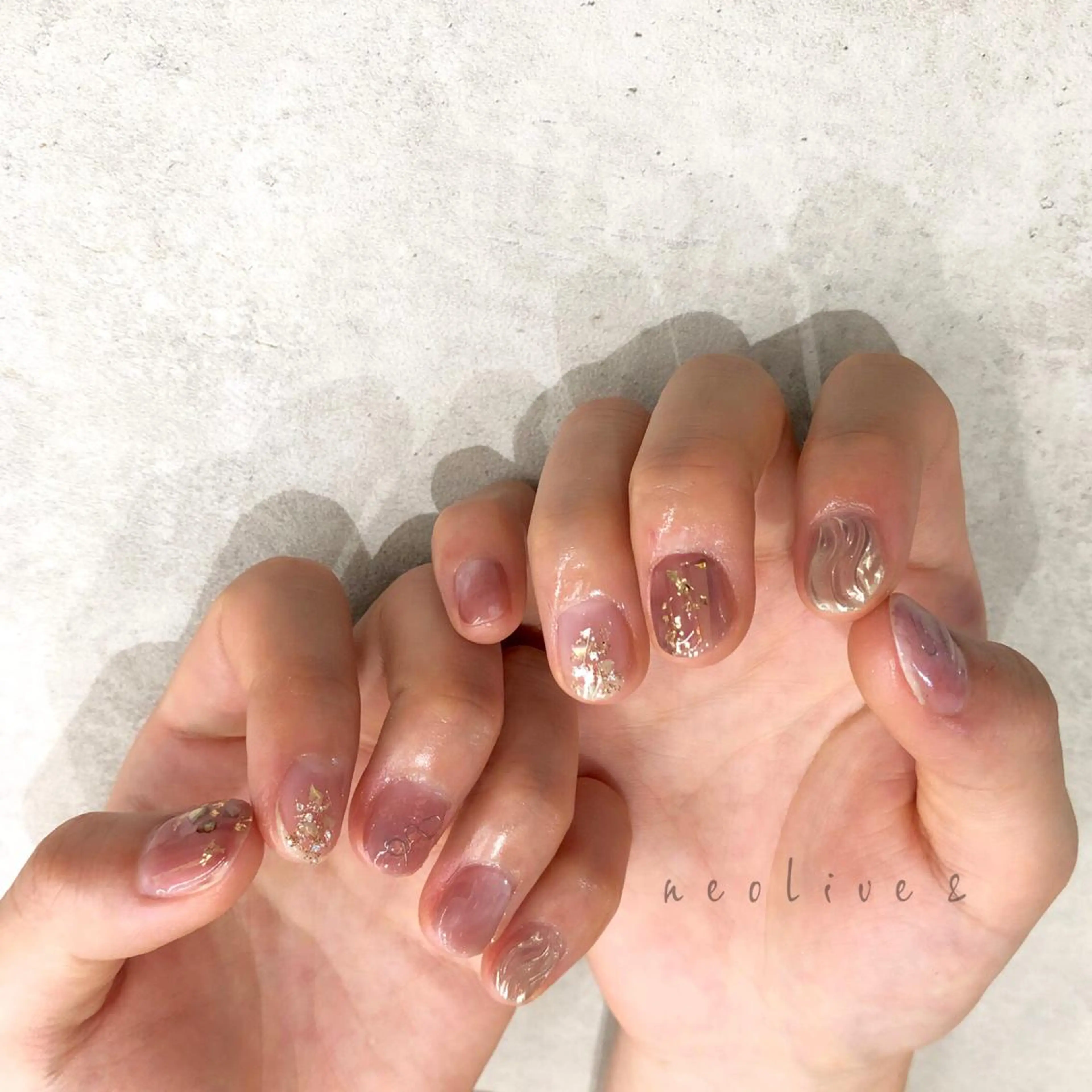 ネイル ハンドネイル Yuriko Omi パラジェル/渋谷のネイルデザイン