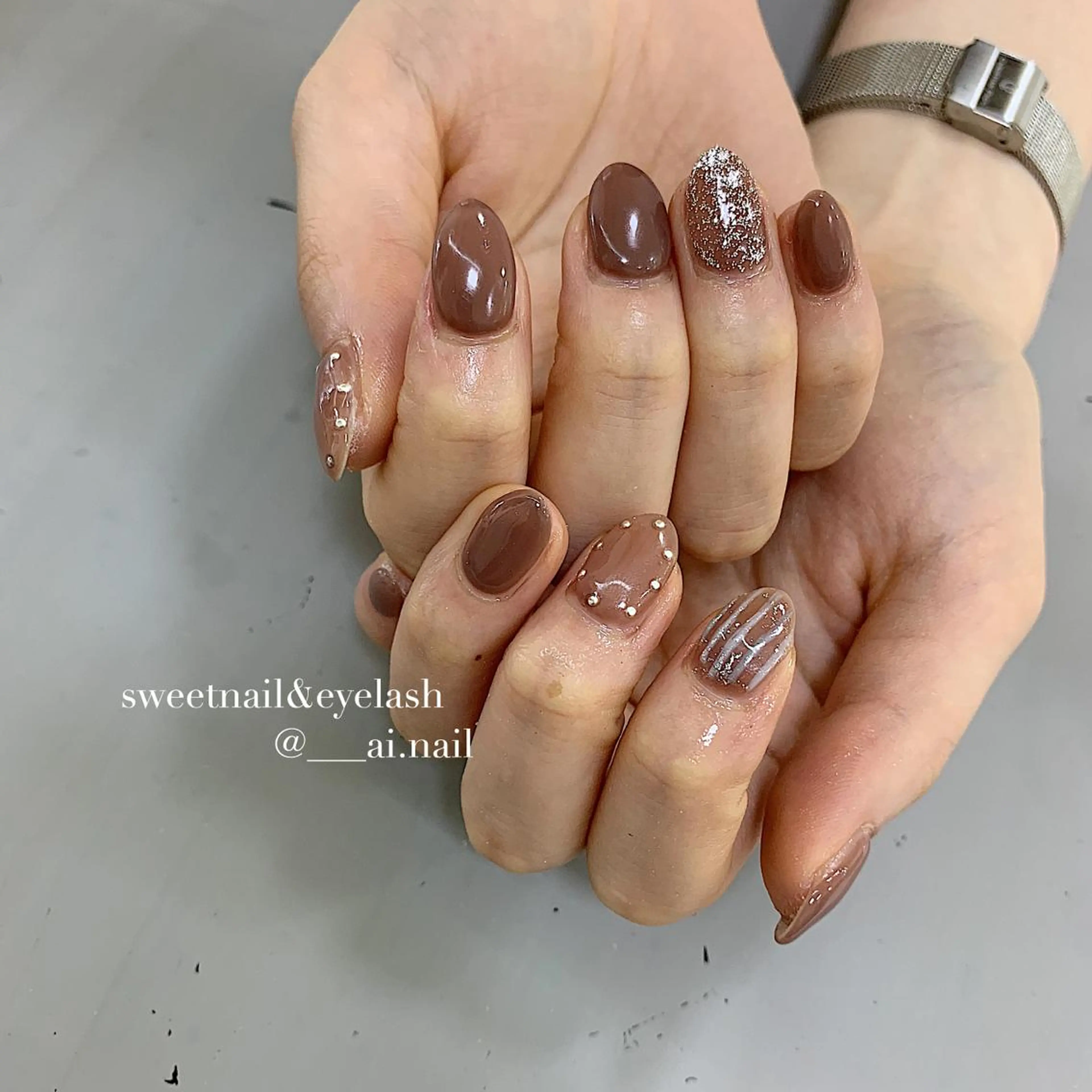 ネイル 🍃伏見 / soL nail / aiのネイルデザイン