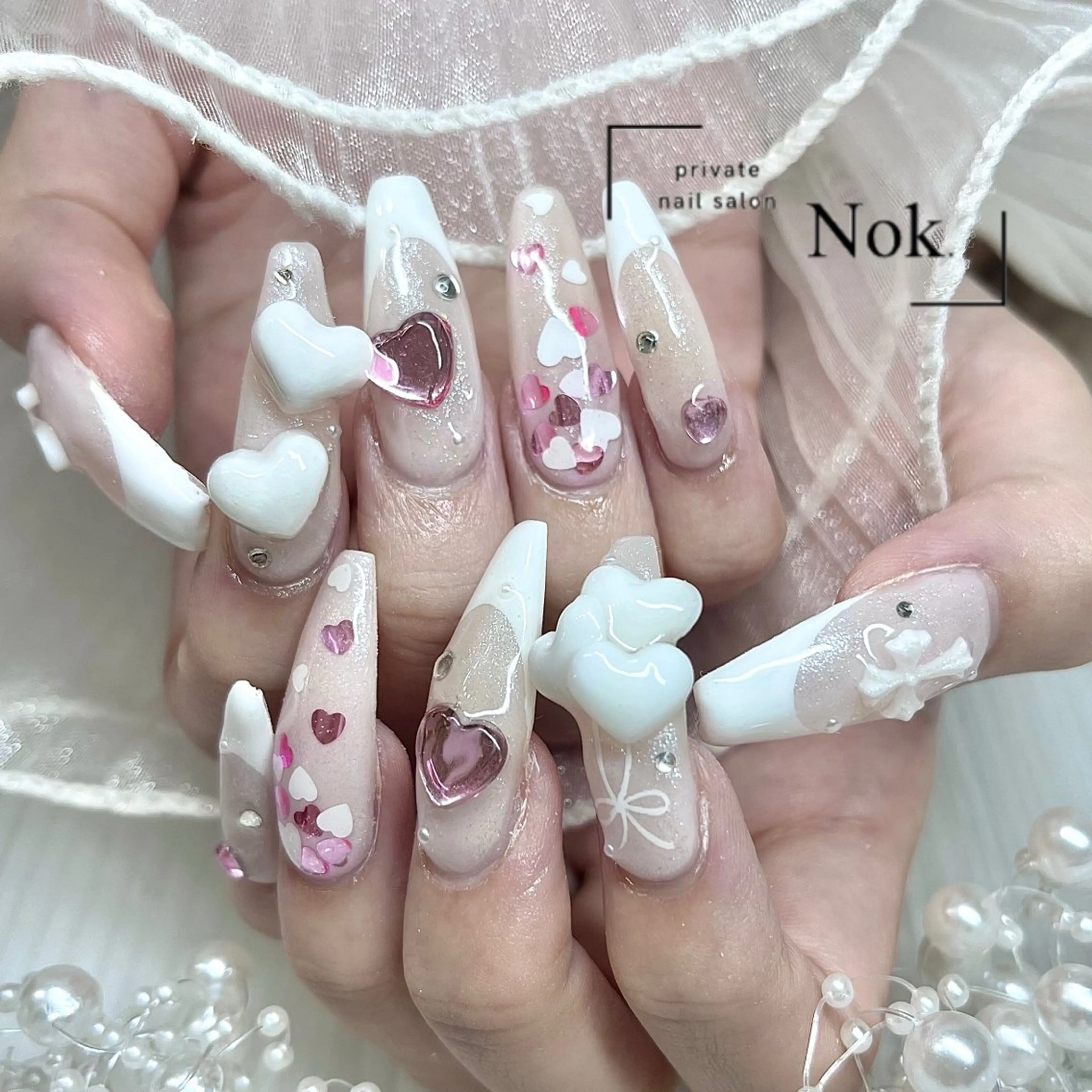 ネイル ハンドネイル 池袋痛ネイル Nok. 渡辺のネイルデザイン