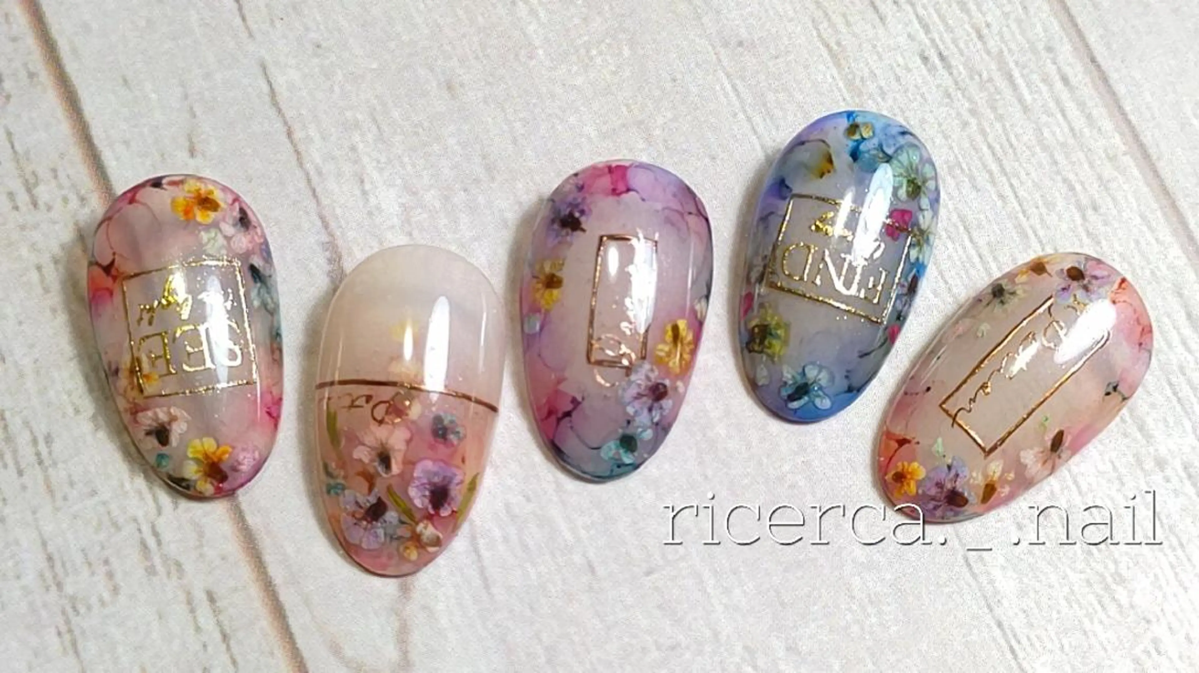 ネイル ricerca._. nail ちゃこのネイルデザイン
