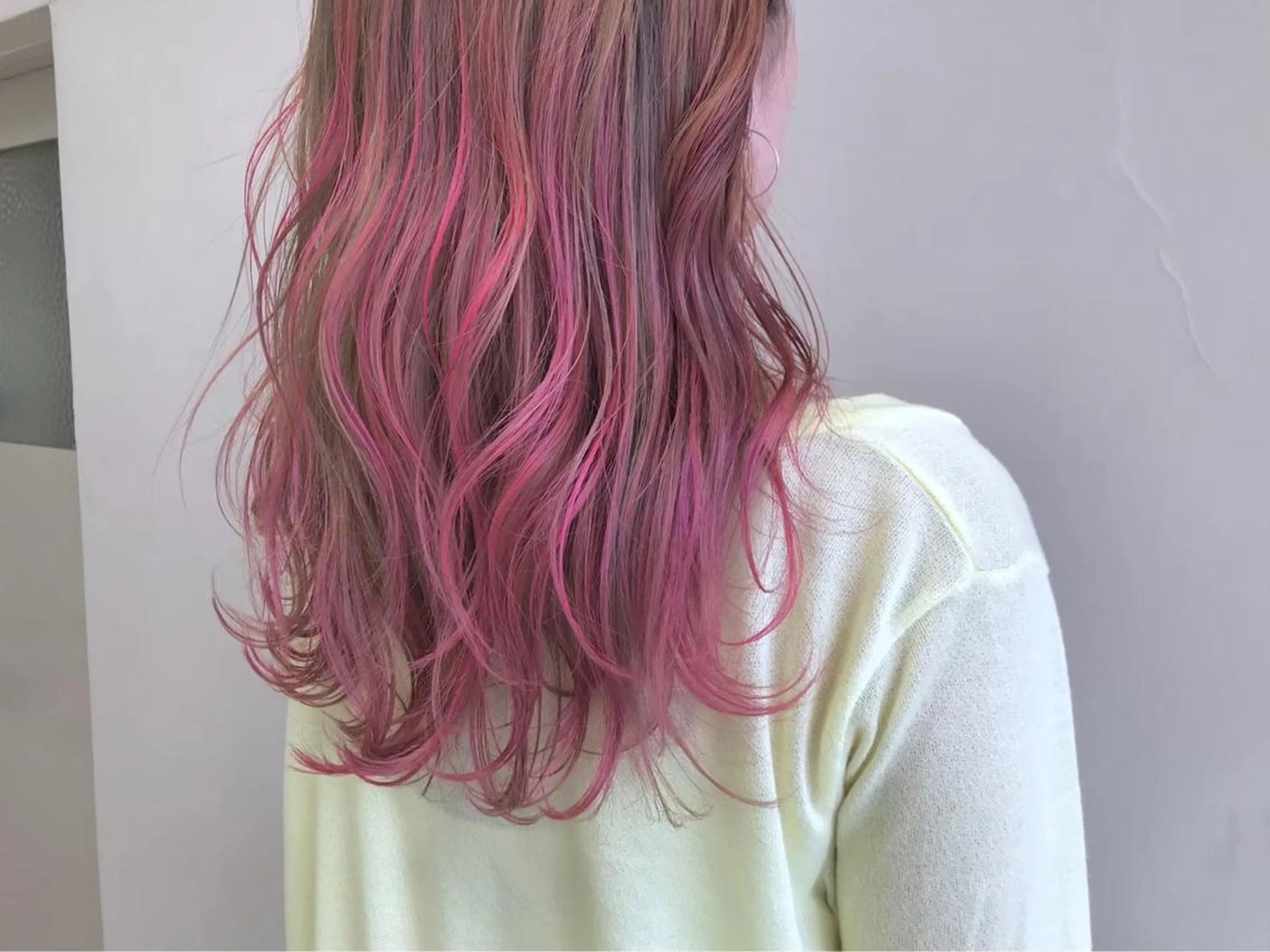 セミロング カラー hair &eye LAWE.店長のヘアスタイル