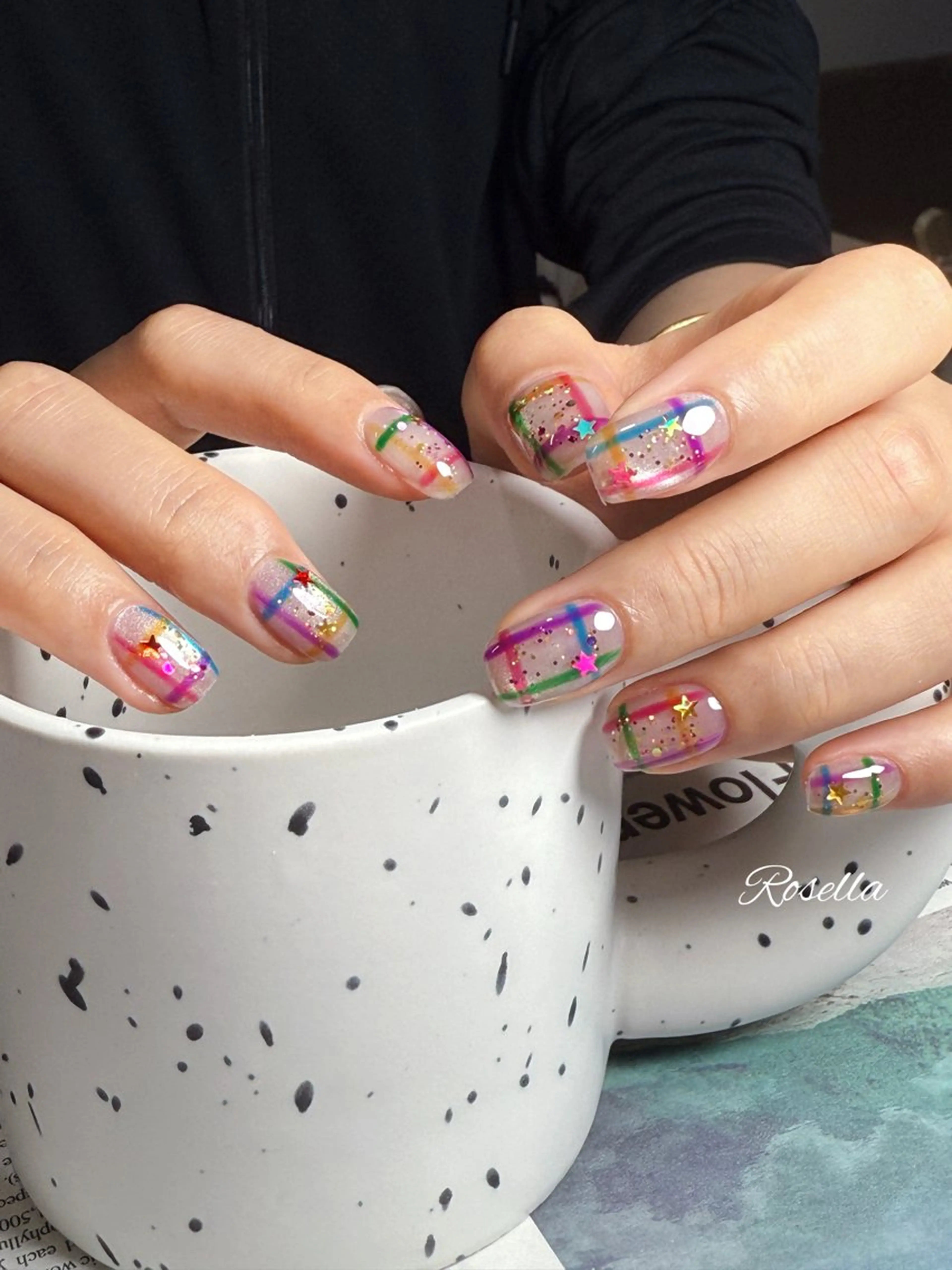 【HAND練習モデル】ゴージャス・10本持ち込みデザインの写真