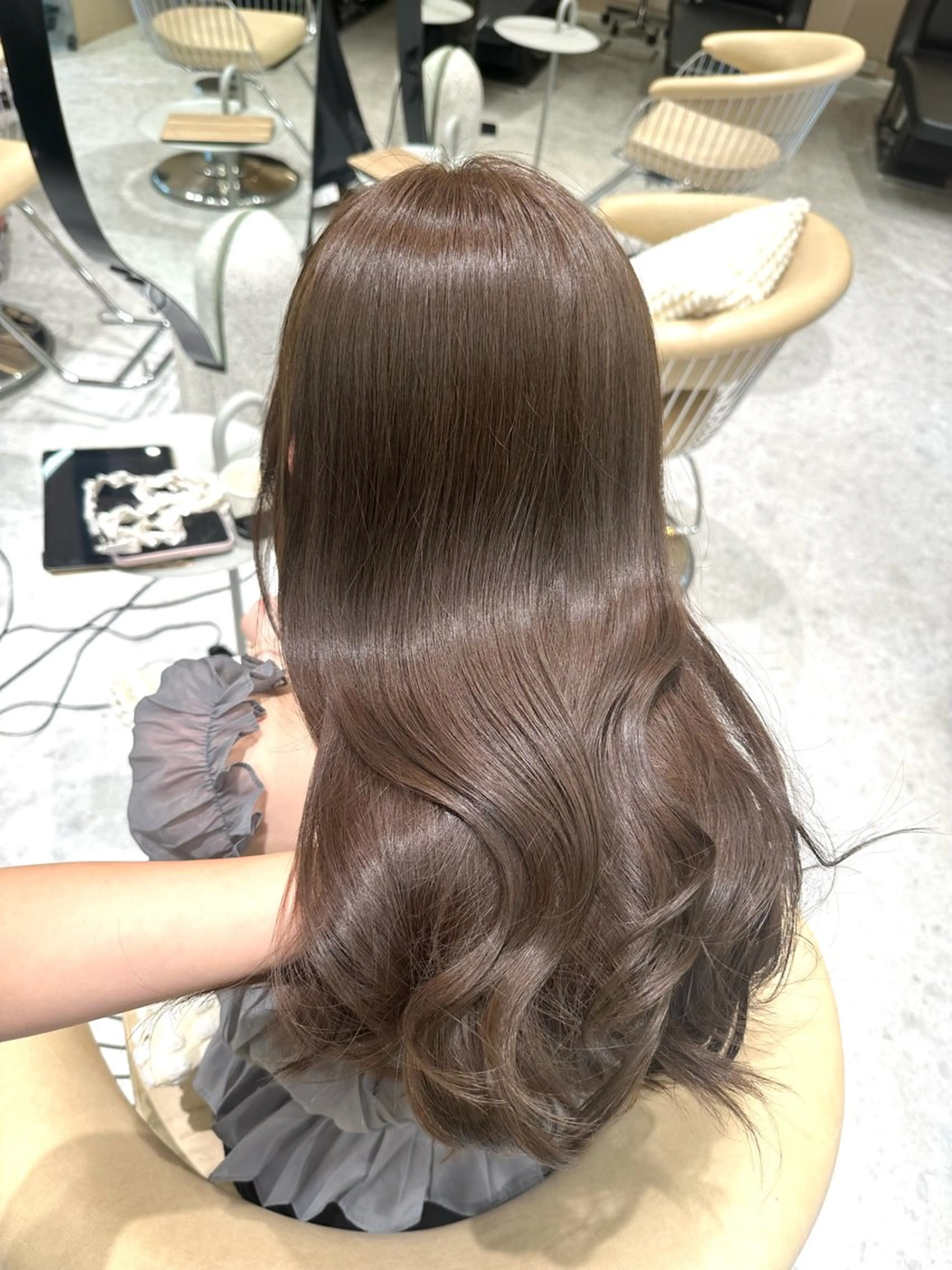 ロング カラー アディクシーカラー 透明感カラー 髪質改善 トリートメント カット ヘアカラー トリートメント ヘッドスパ レイヤーカット/ボブ /縮毛矯正✨大輝のヘアスタイル