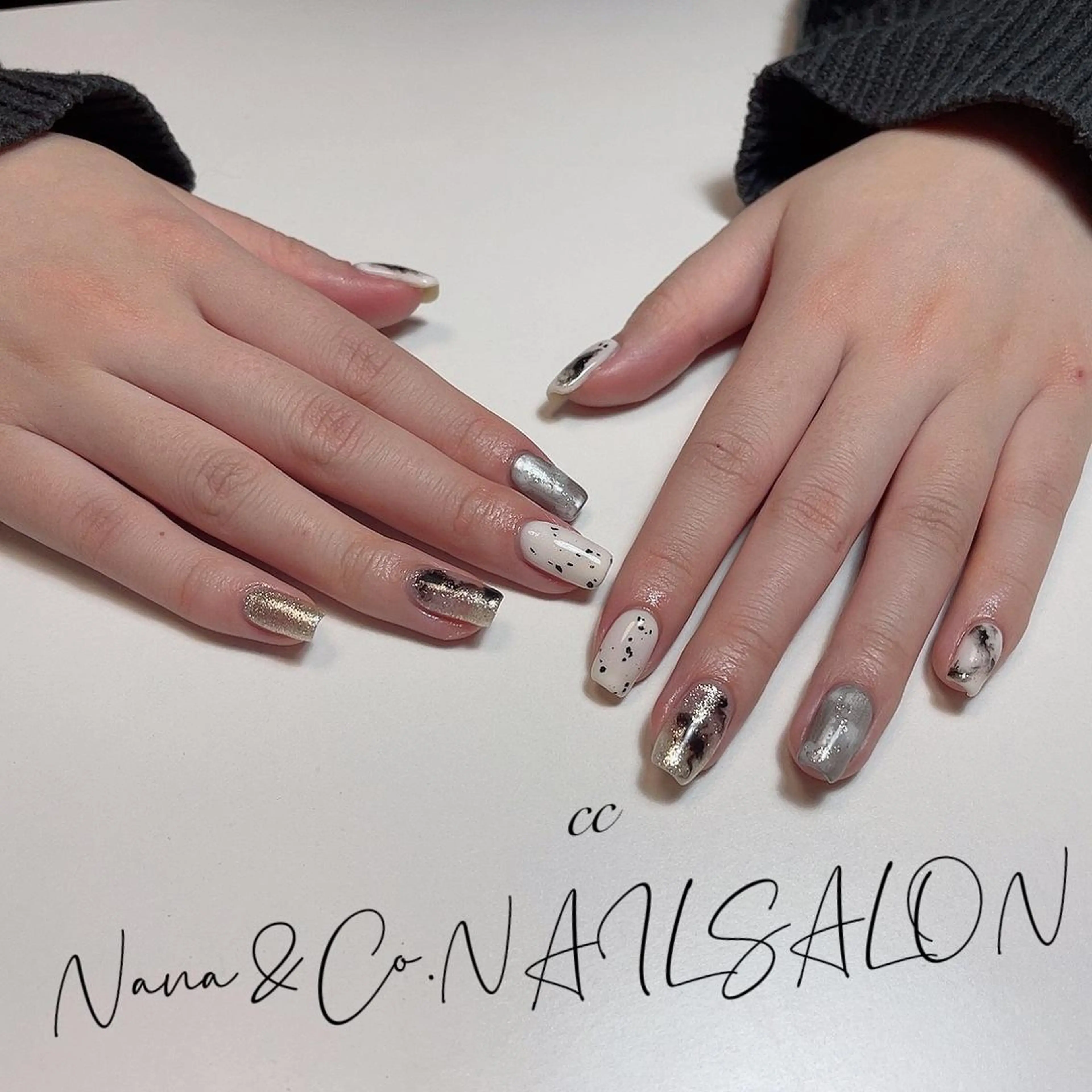 カラー ネイル 持ち込み C C🌼のネイルデザイン