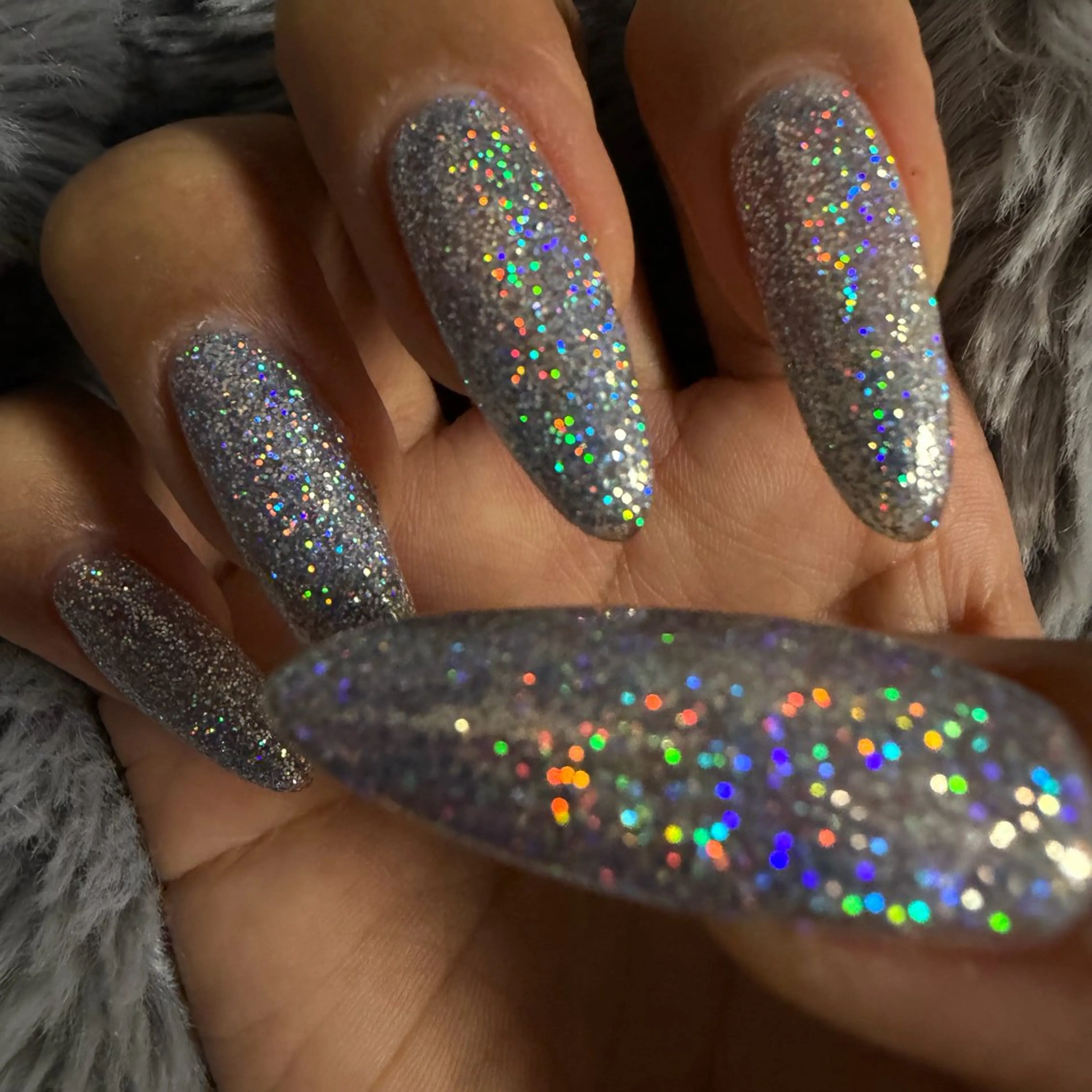 ネイル ラメ(グリッター) mai ❤︎のネイルデザイン