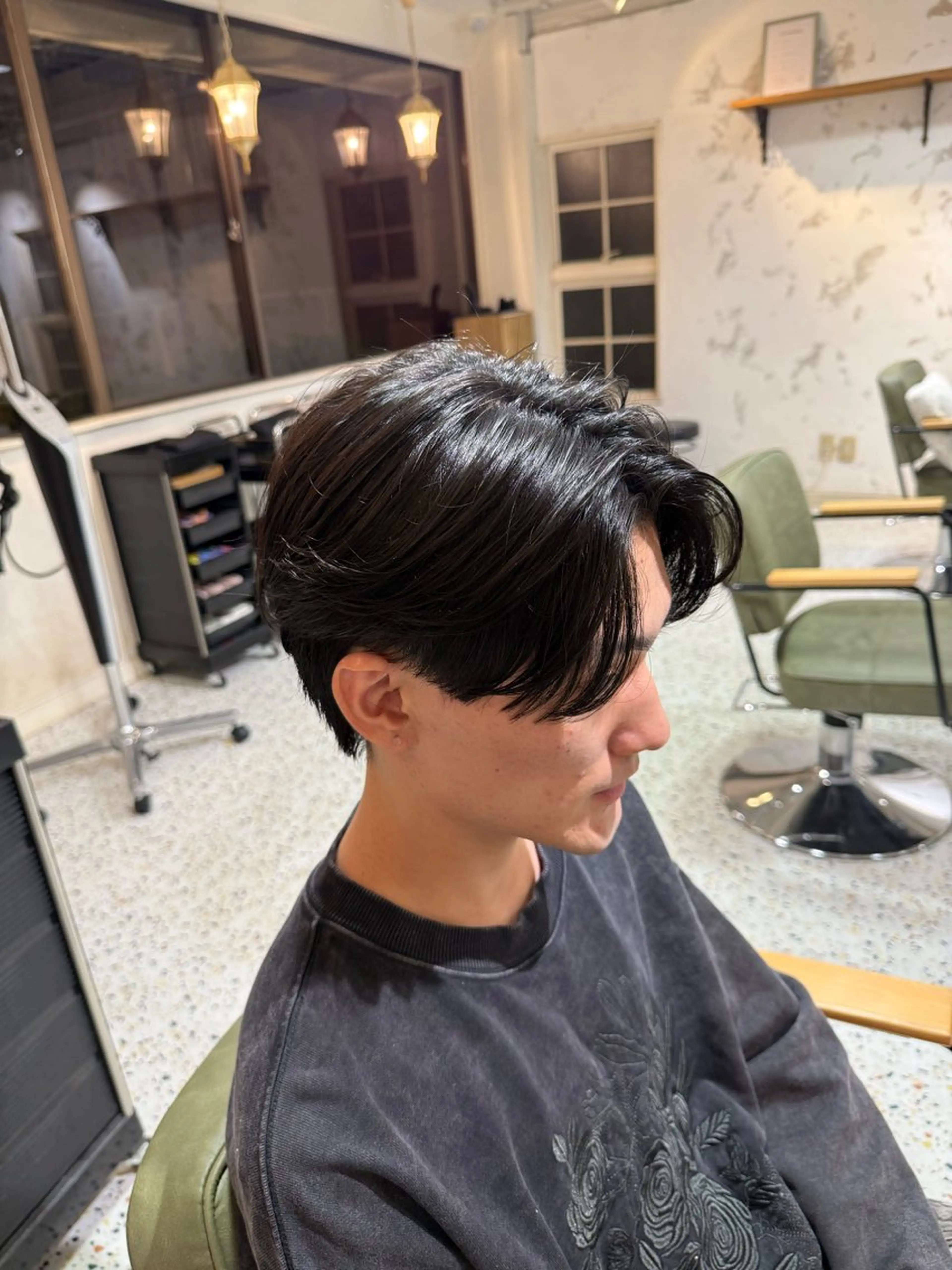 パーマ メンズ 学生（メンズ向け） 学生 カット パーマ  ︎︎ saekaのヘアスタイル