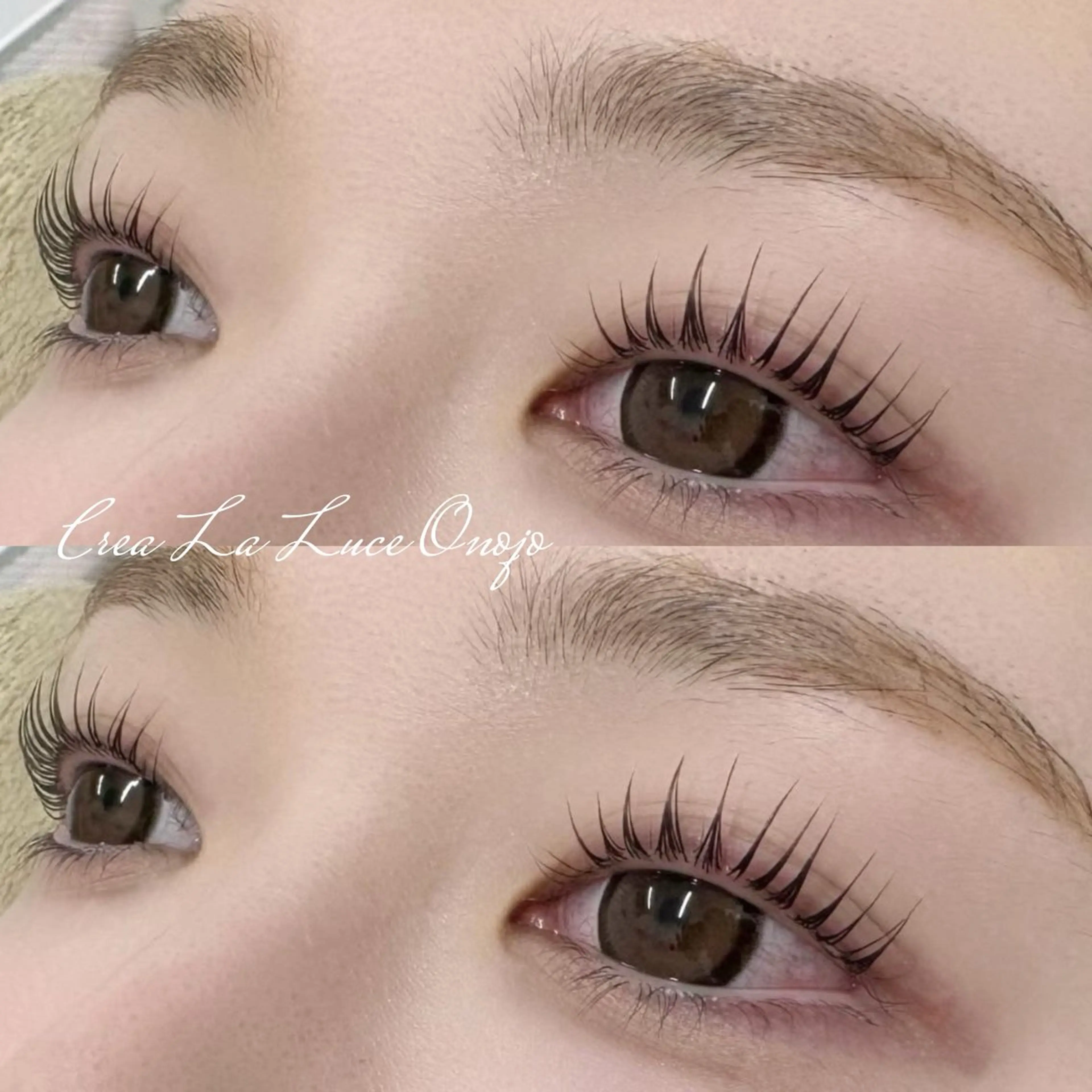 マツエク・マツパ パリジェンヌラッシュリフト 一重×まつ毛パーマ manie加古川所属・manie 加古川店suzukaのマツエク・マツパデザイン