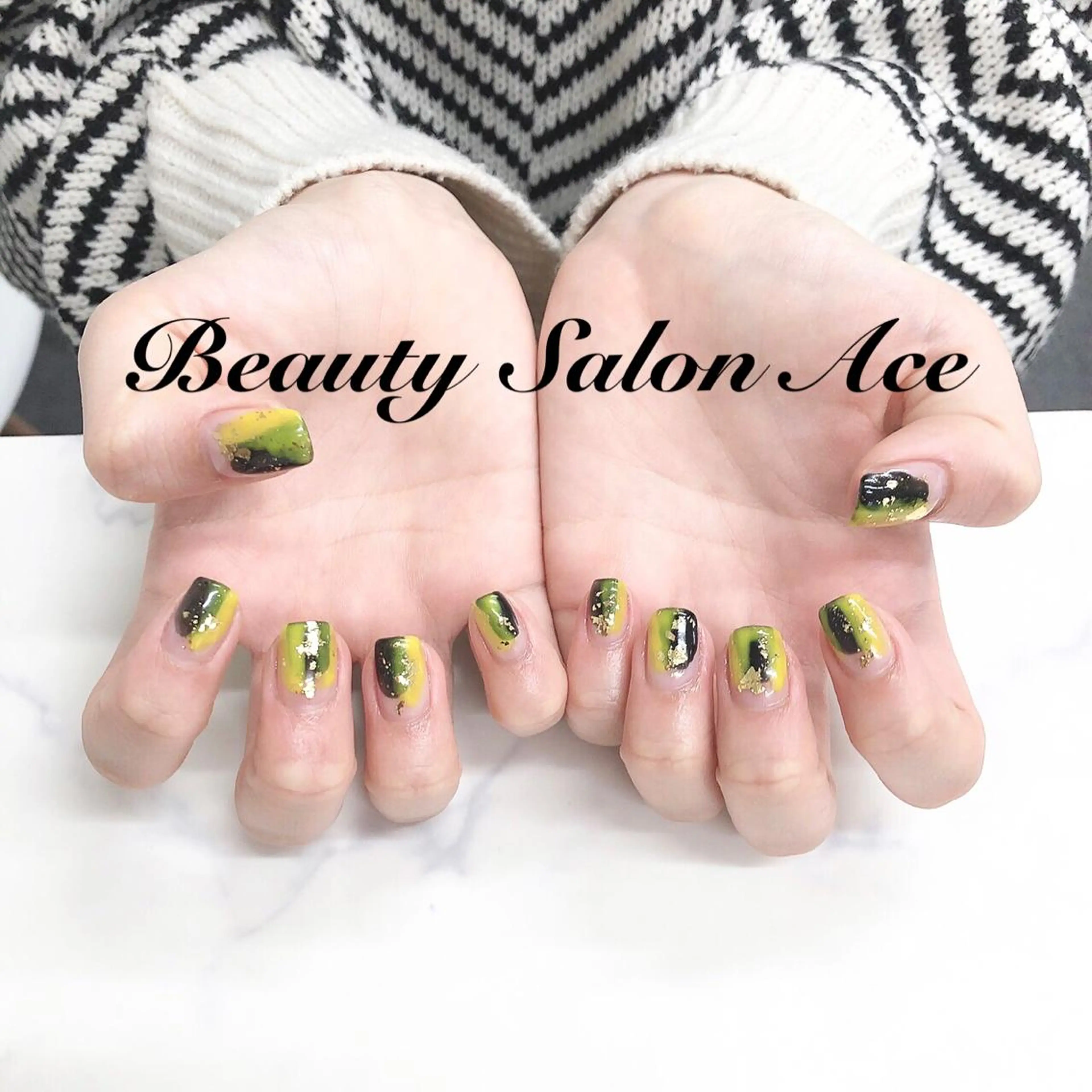 ネイル アートネイル 長さ出し ジェルネイル メンズネイル スカルプネイル Beauty Salon Ace（ネイルサロン　エース）所属・池袋フィルイン Ace♡長さだしのネイルデザイン