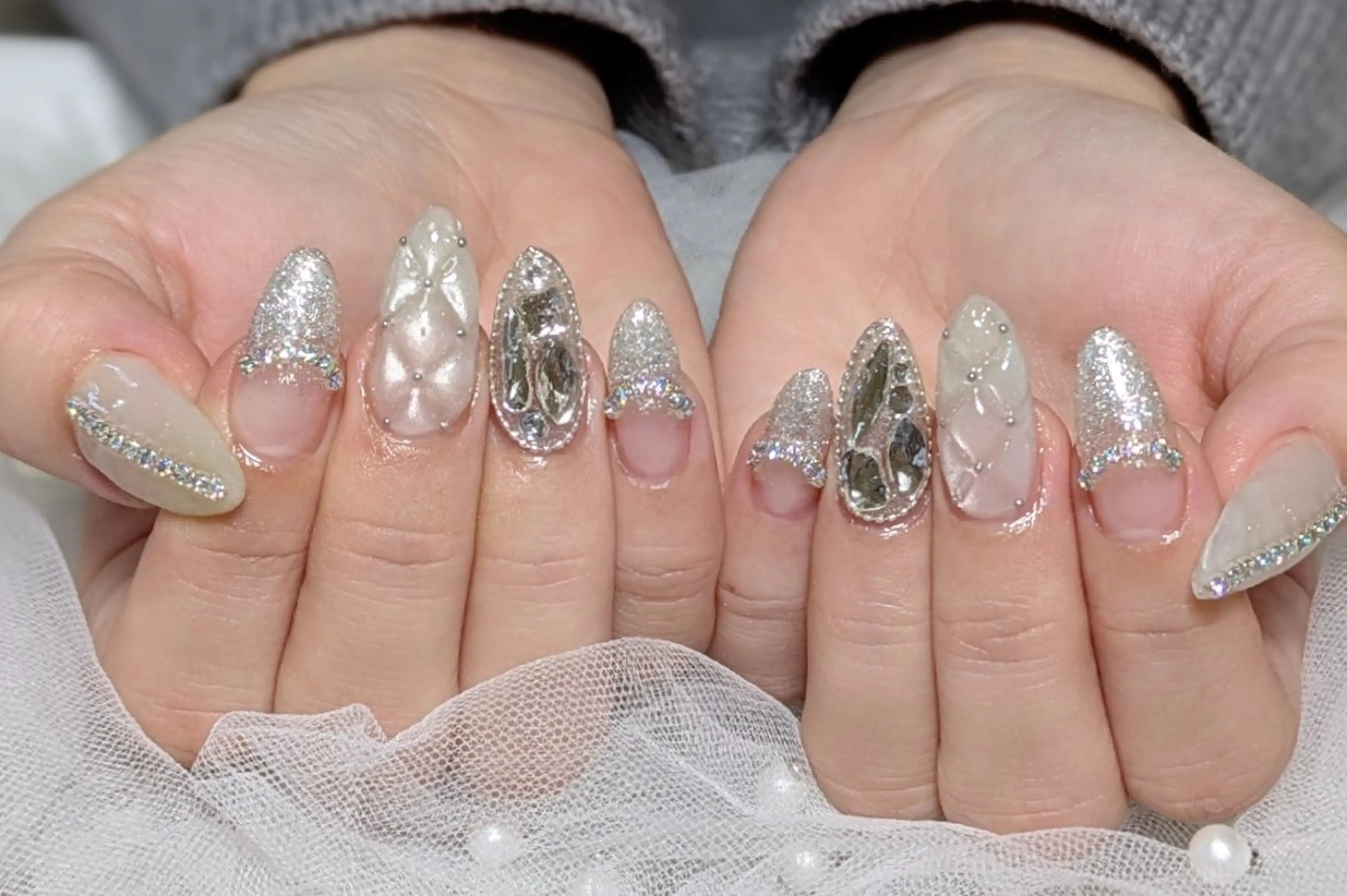 ネイル 持ち込み シンプルネイル ハンドネイル m&pPrivate nailsalonのネイルデザイン