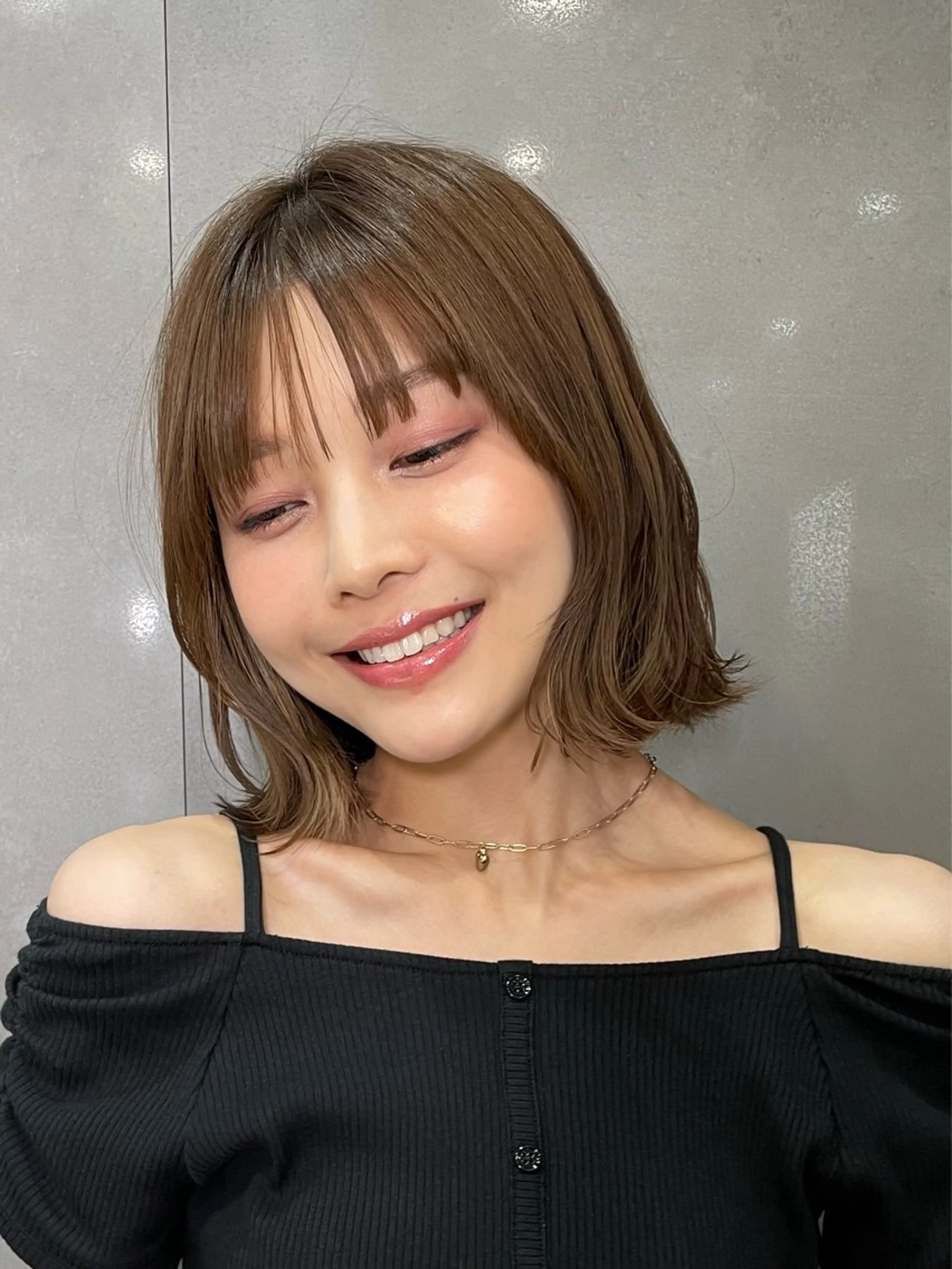 ミディアム glow所属・山田 博仁のヘアスタイル