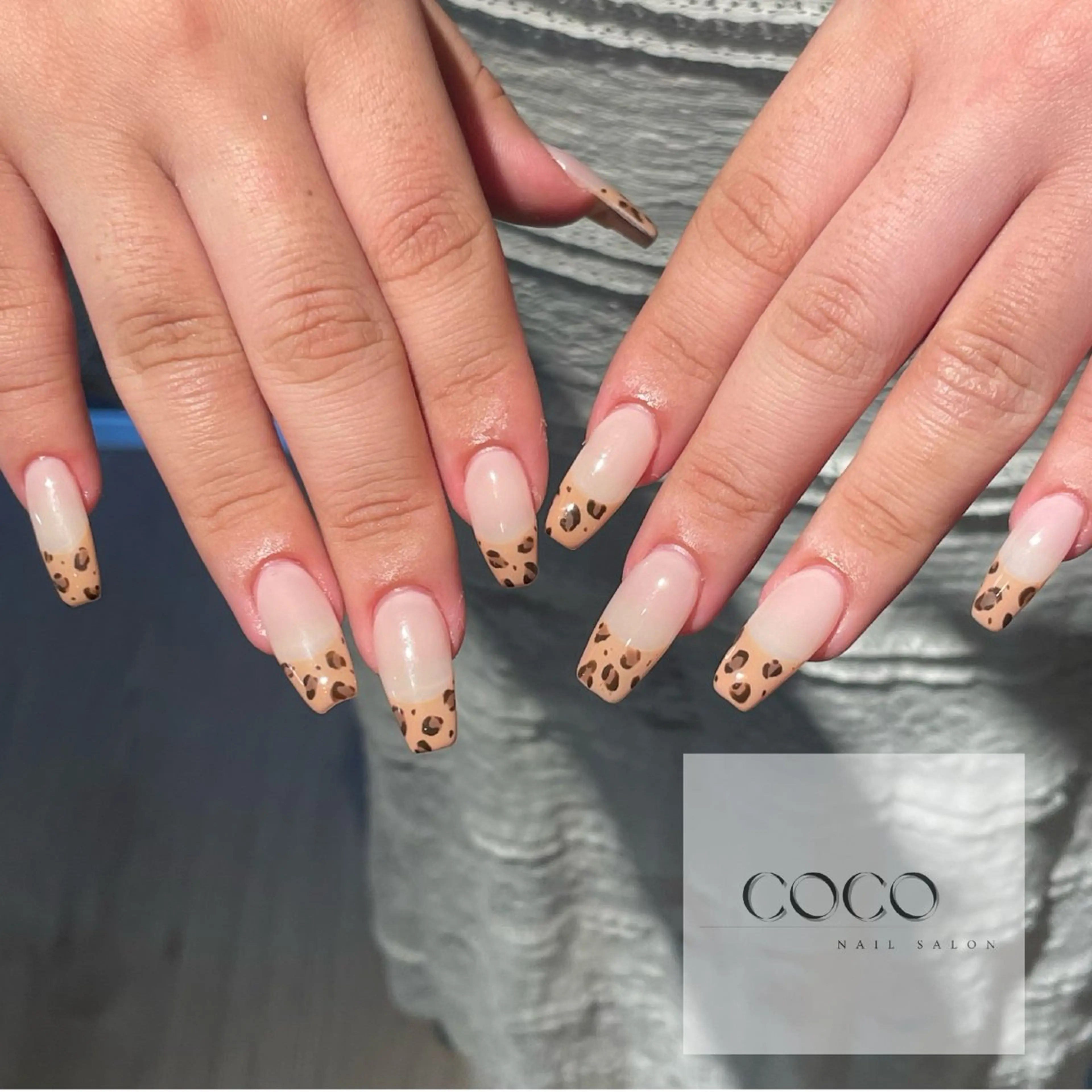 ネイル アニマル柄 フレンチネイル 持ち込み ハンドネイル NAIL SALON / 耳ﾂﾎﾞ HBLの眉毛・アイブロウイメージ