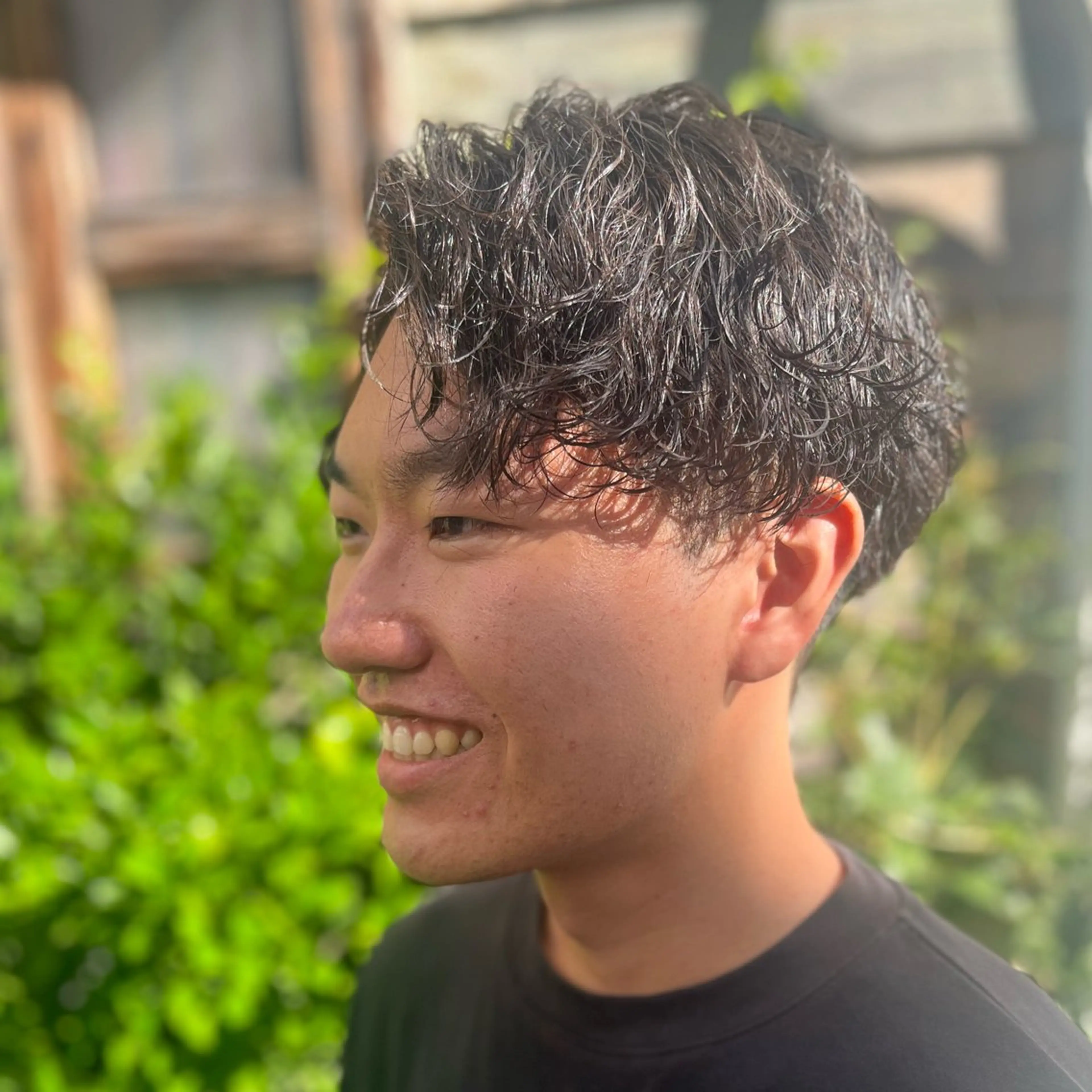 ショート パーマ メンズ AYVY Hair&Spa 北千住所属・AYVY【アイヴィ】 北千住🦋AYAKAのヘアスタイル