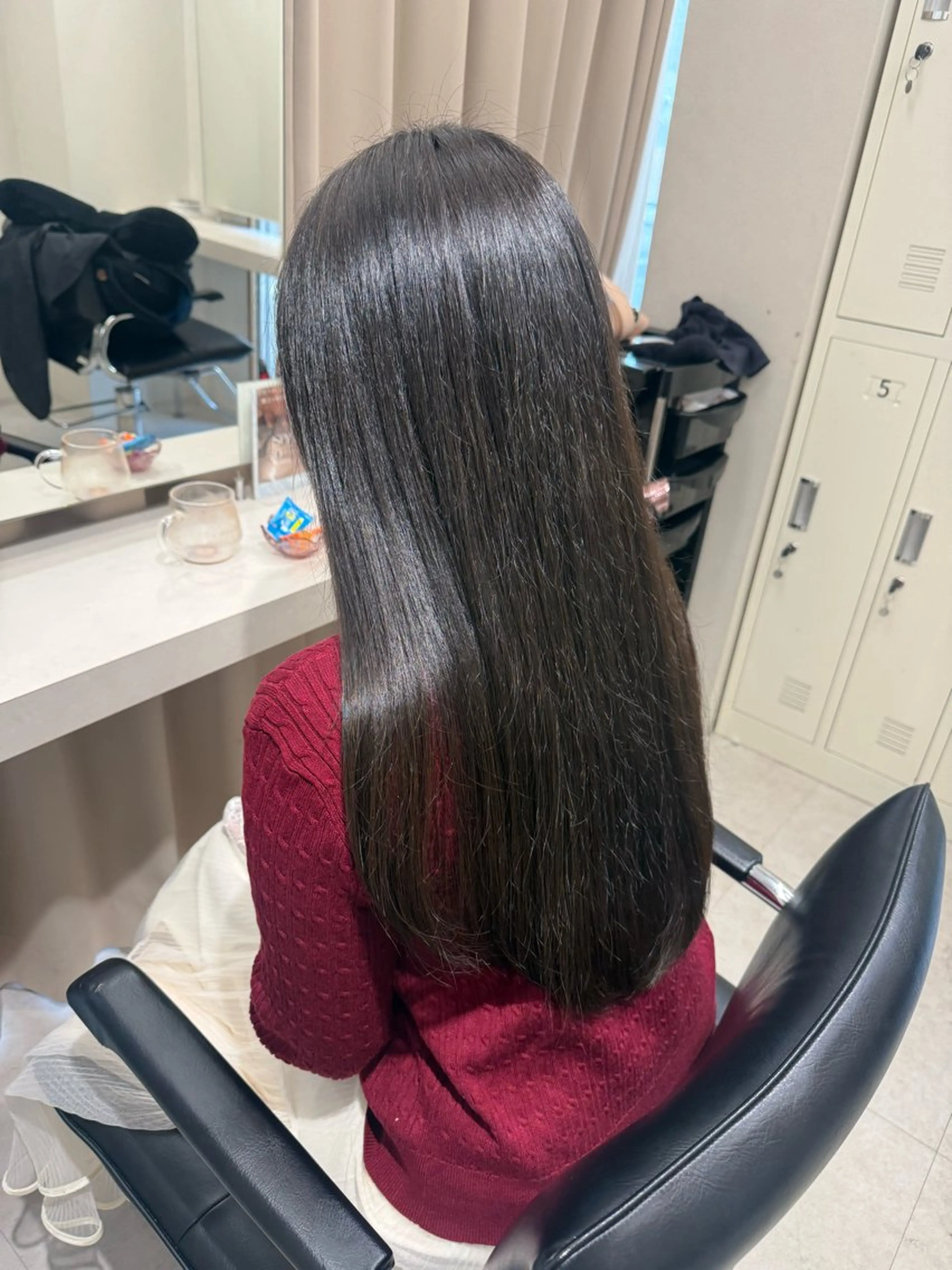 カラー カット ヘアカラー トリートメント haru 髪質改善サロンのヘアスタイル