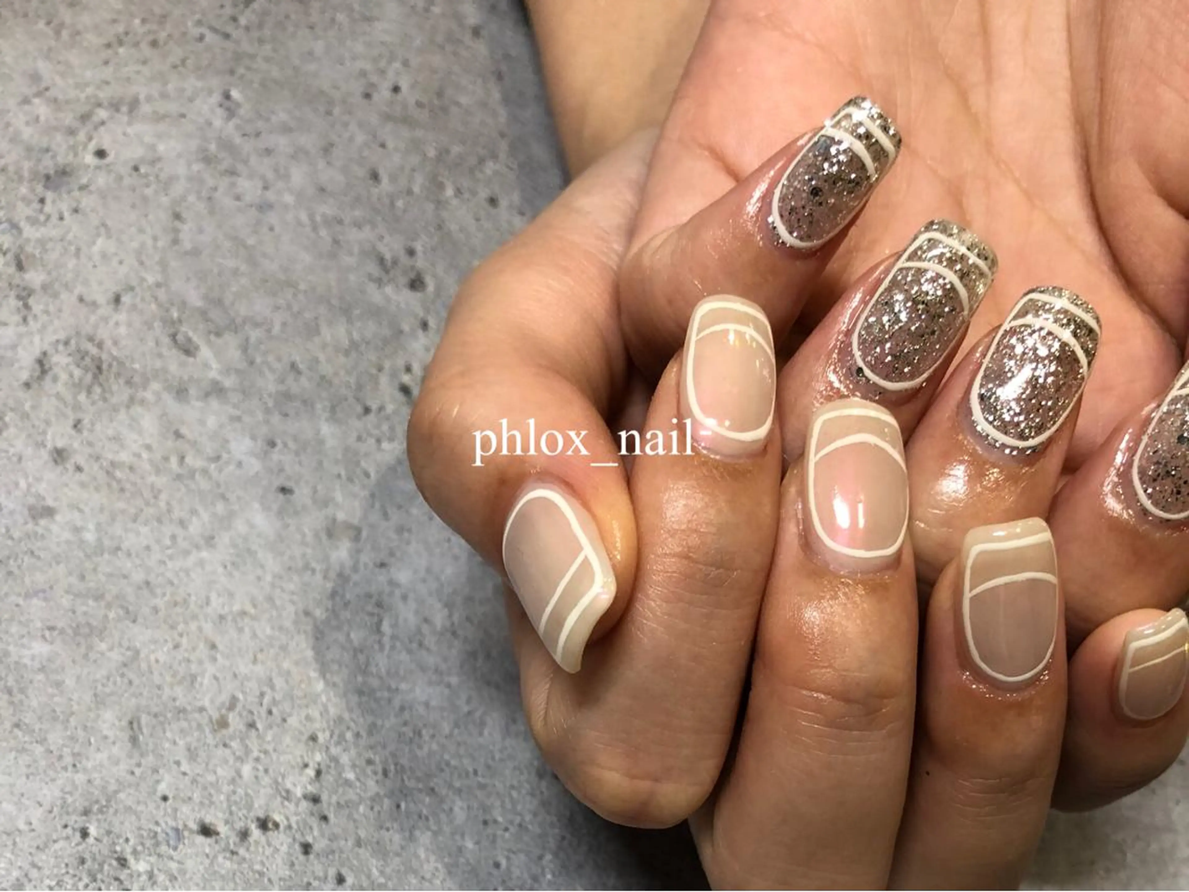 ネイル s/w ＿shokoのネイルデザイン