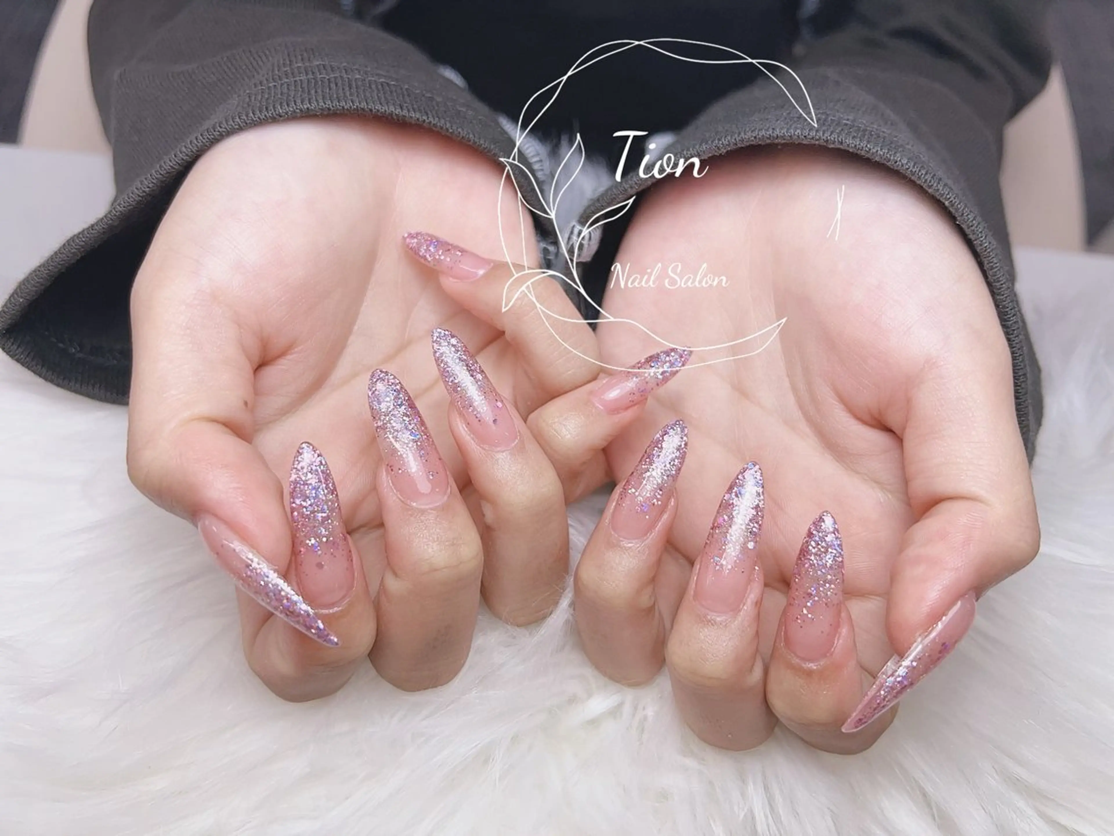 ネイル 長さ出し フットネイル ジェルネイル 韓国ネイル マグネットネイル Nailsalon Tion二子玉川店のネイルデザイン