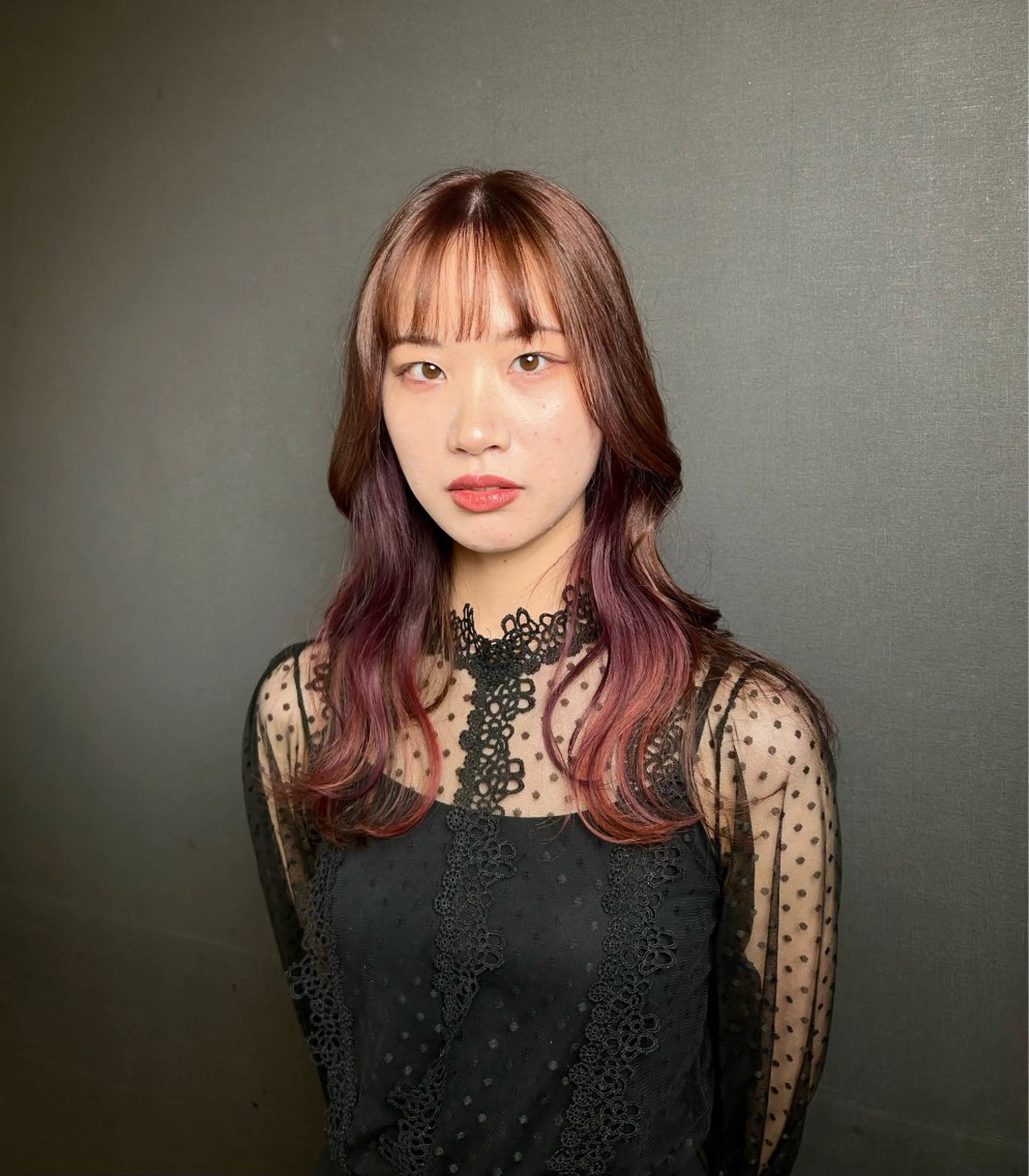 ロング broaden by anon所属・瀧上 寧音のヘアスタイル