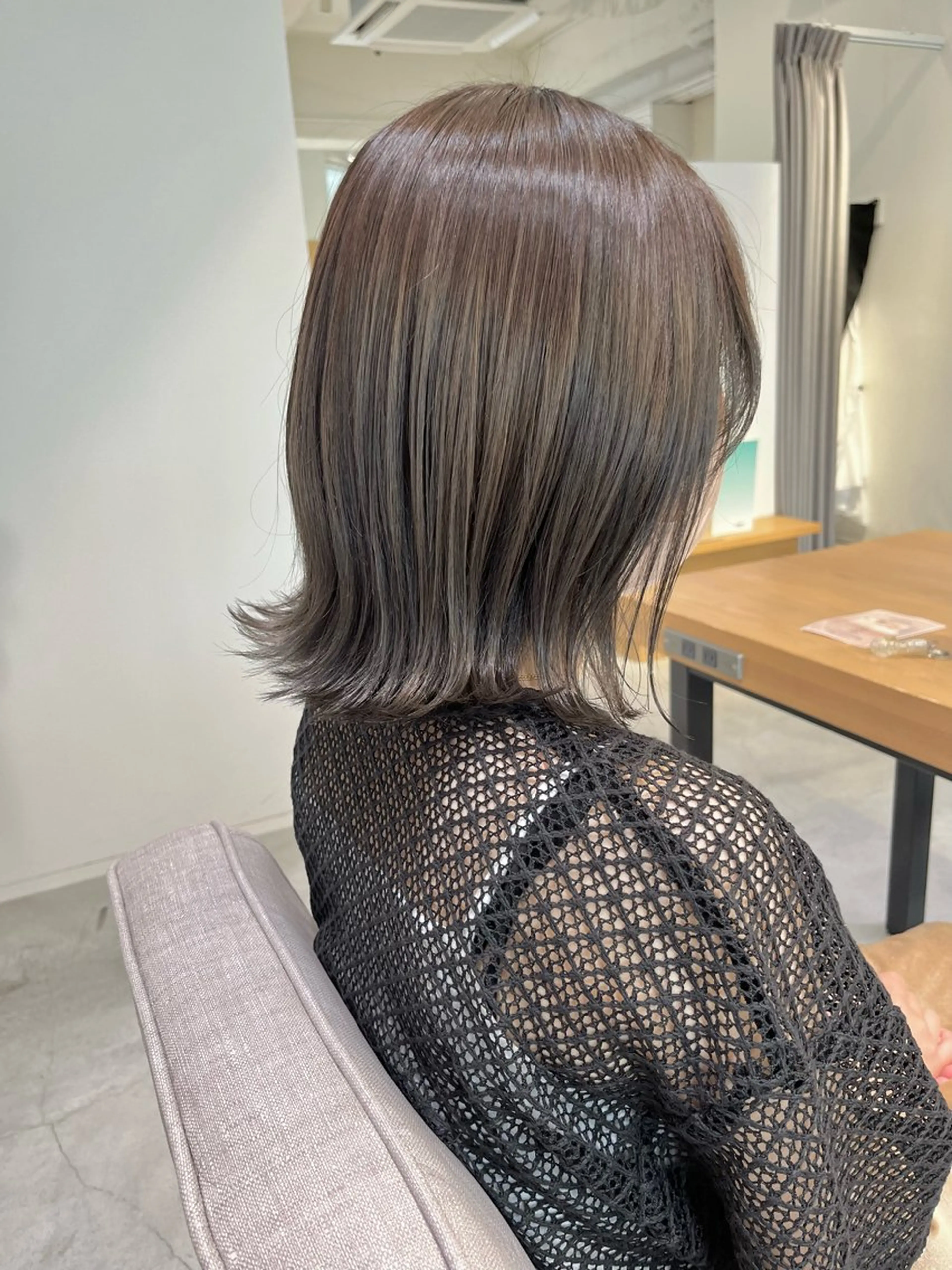 ミディアム 宮永 瑞樹のヘアスタイル