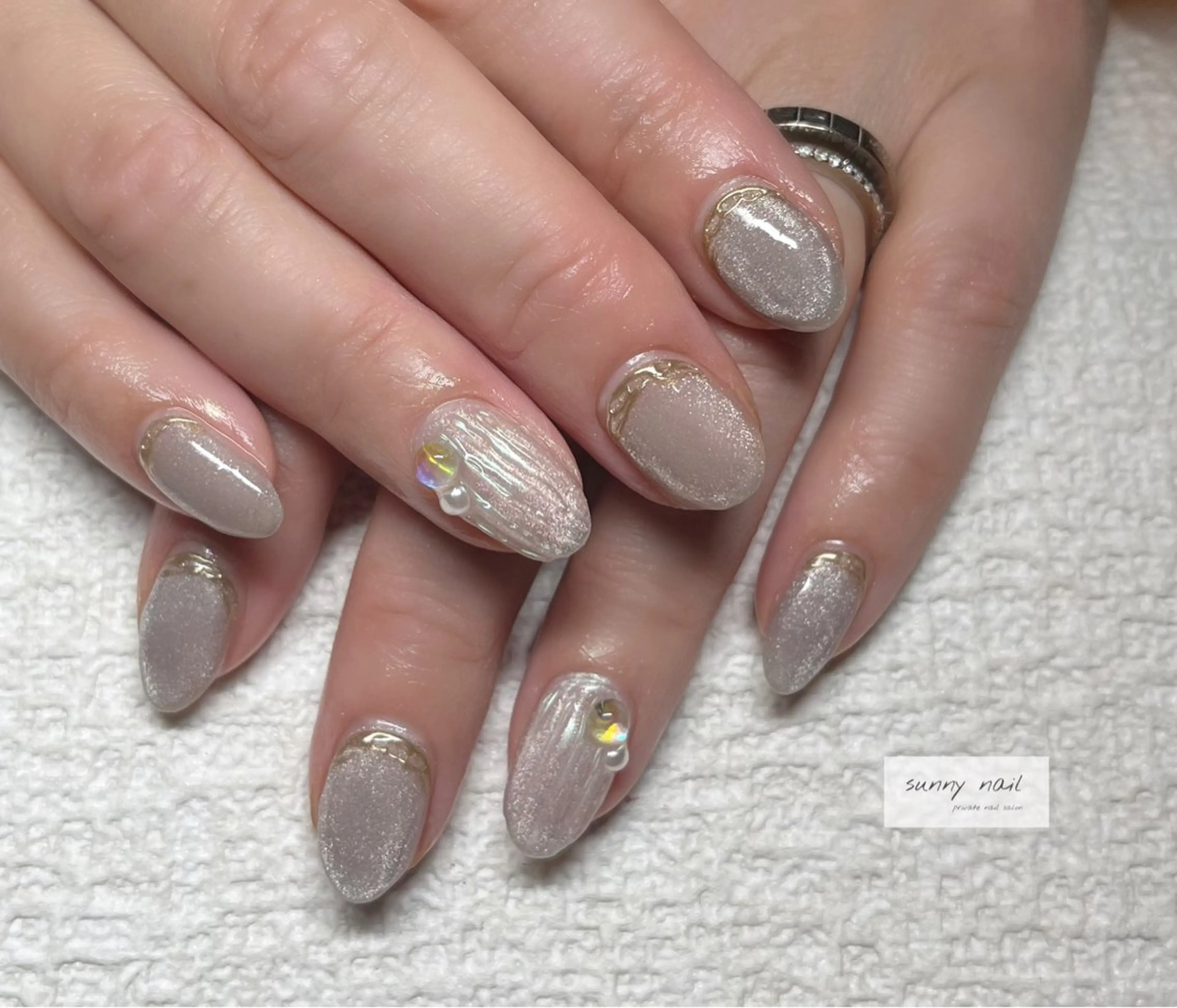 ネイル マグネットネイル sunny nailのネイルデザイン