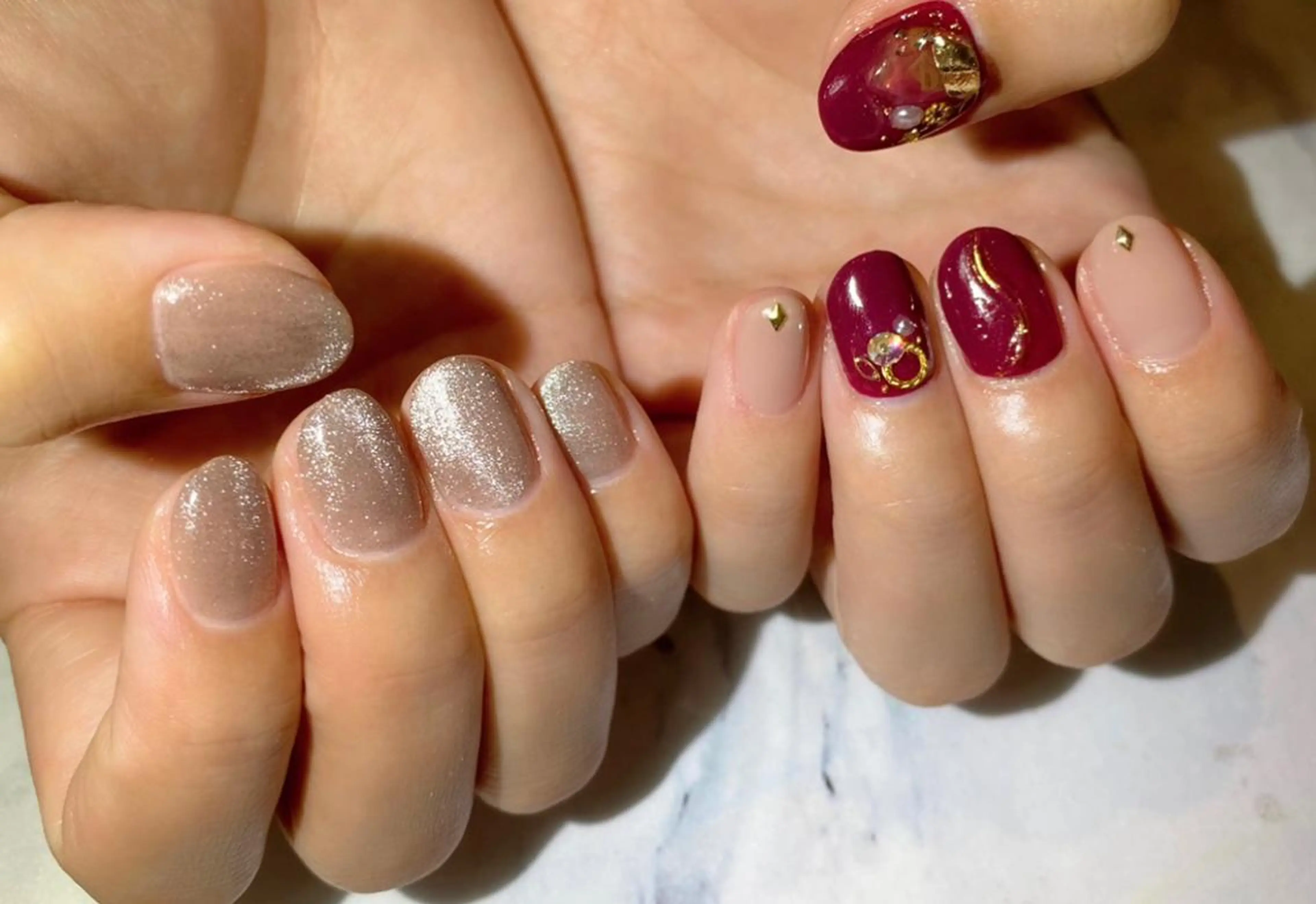 ネイル Lino+ ネイル&よもぎ蒸しのネイルデザイン