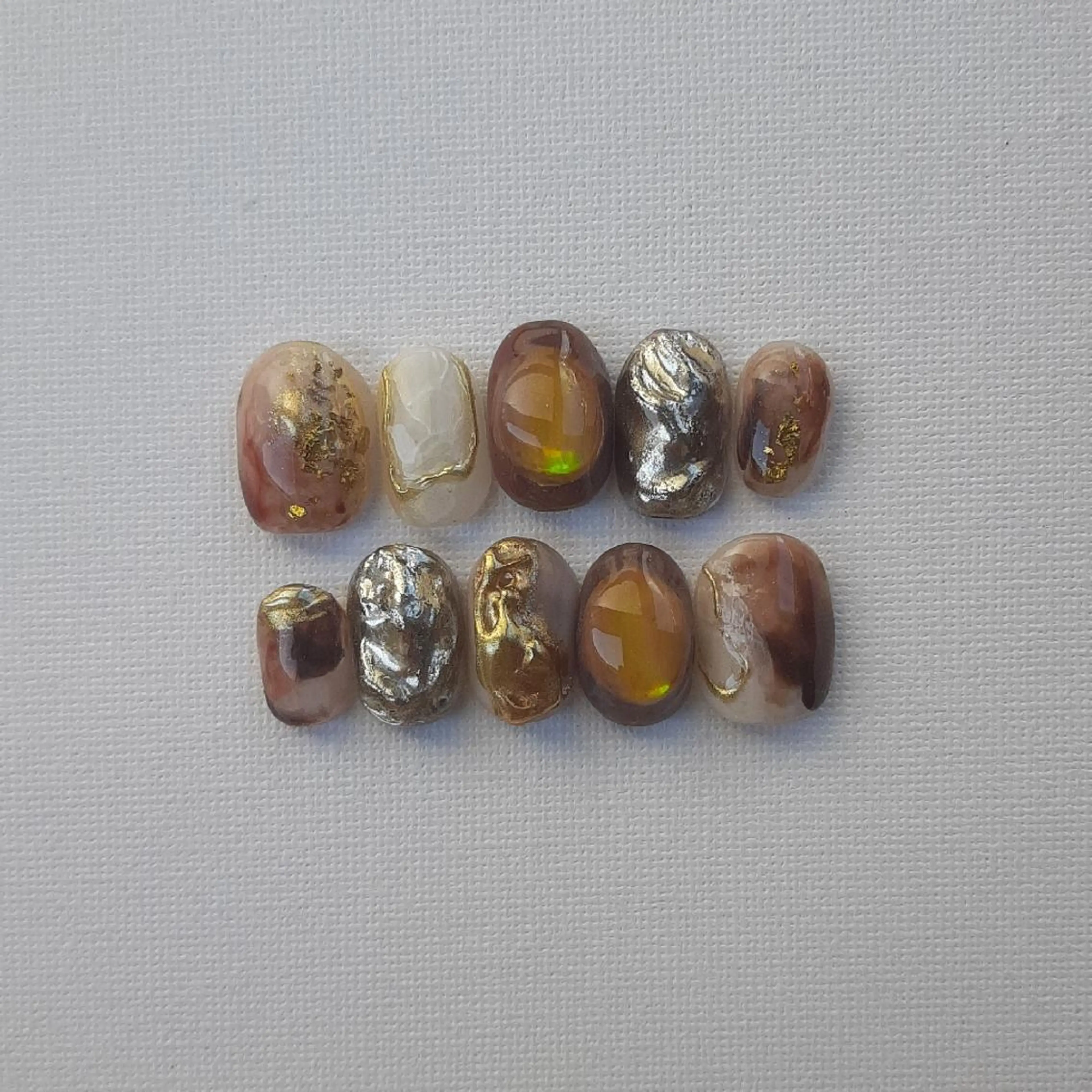 ネイル 成人式 氷ネイル・うるうるネイル ニュアンスネイル ネイルチップ owlnail /持込みデザイン専門のネイルデザイン