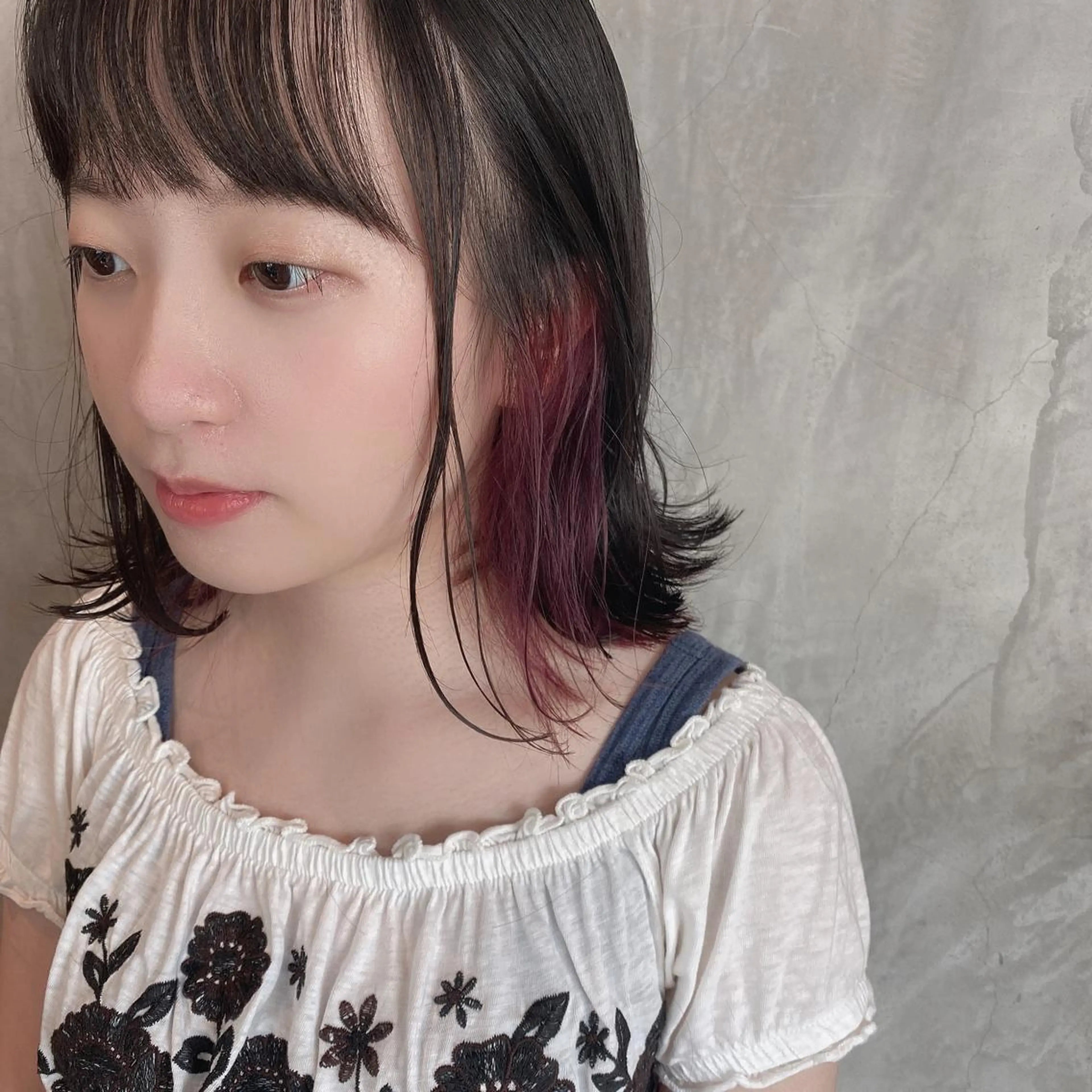 ショート カラー ヘアアレンジ stylist/蛯谷 珠里のヘアスタイル