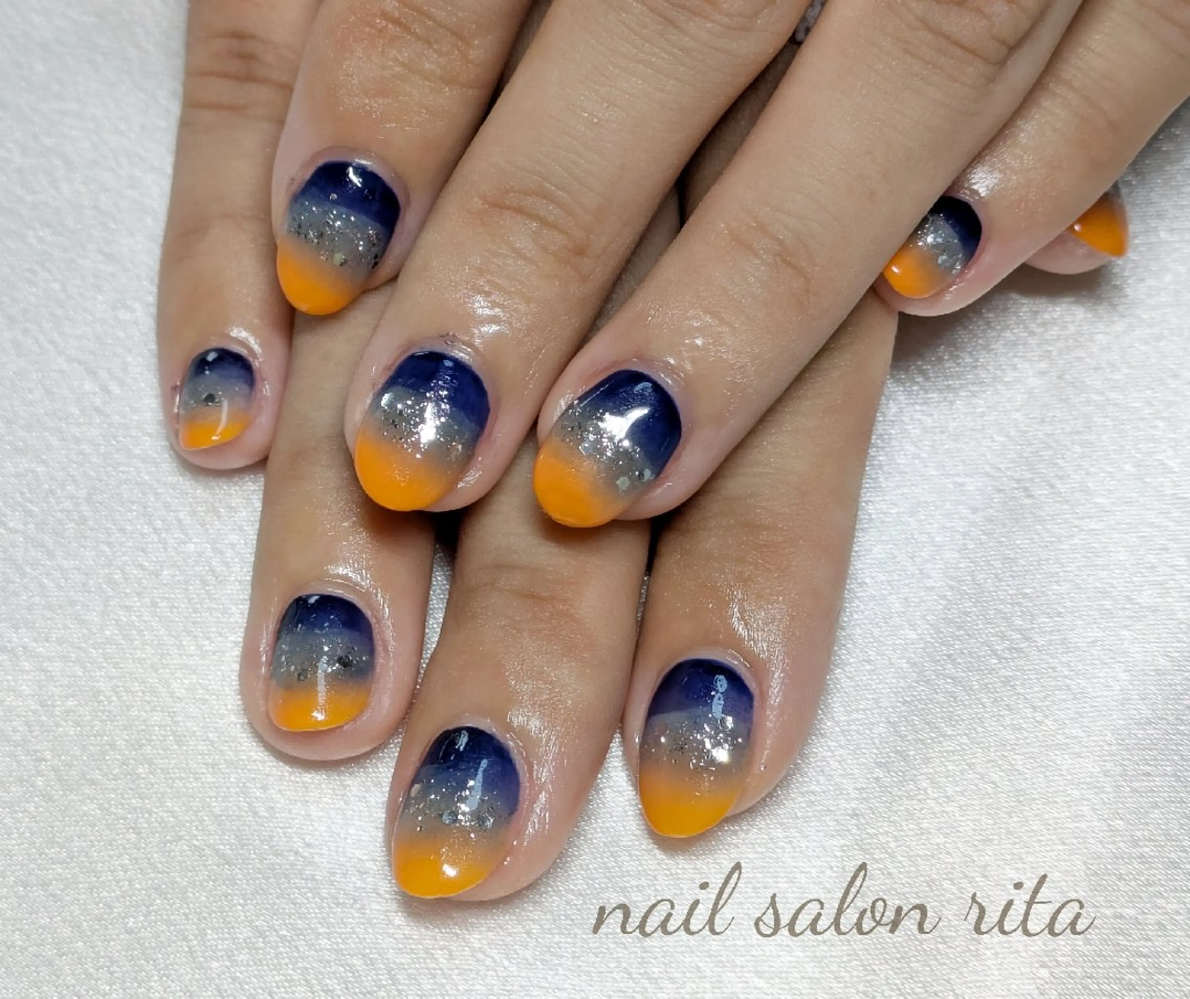 ネイル nail salon rita所属・柴田 理紗のネイルデザイン