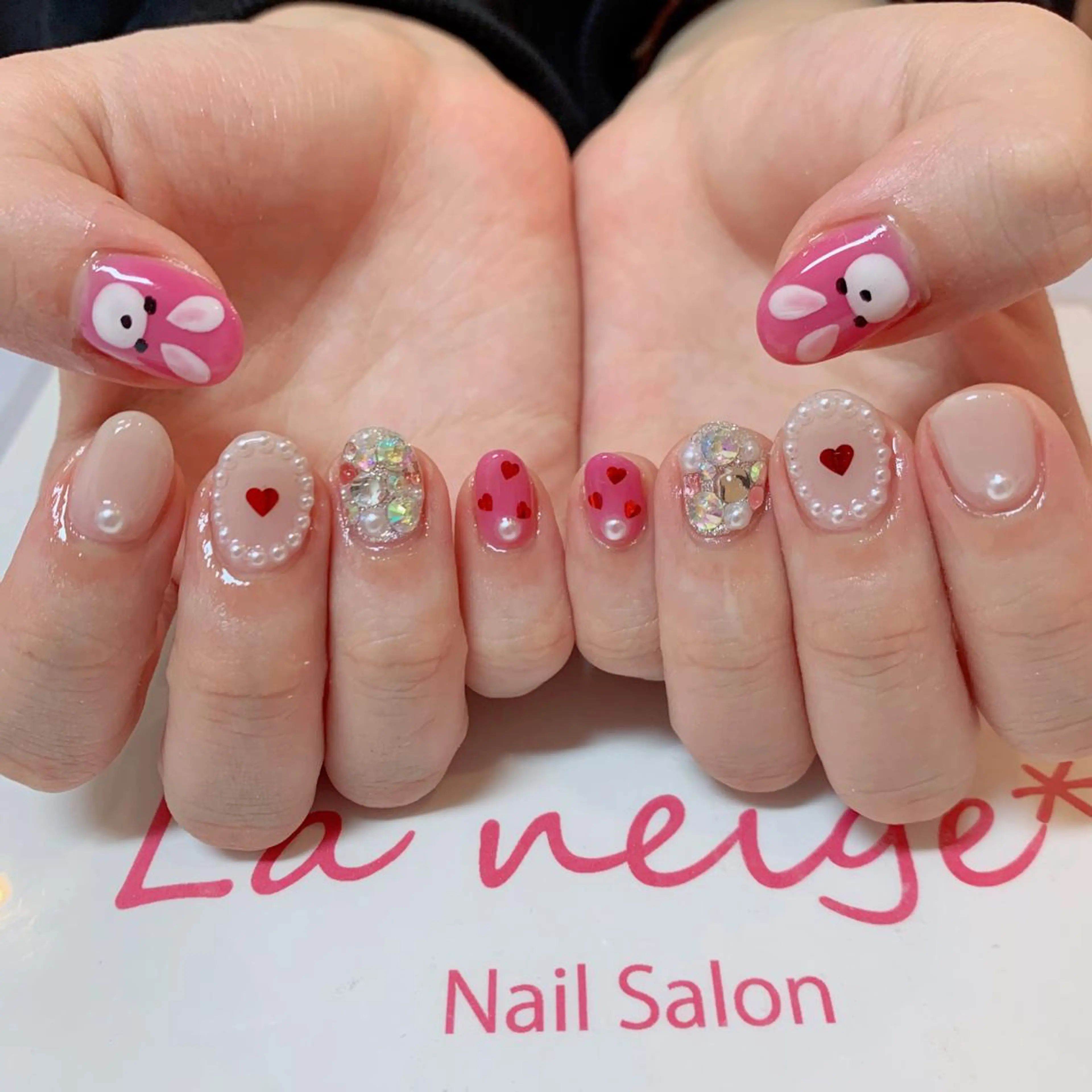 ネイル La neige* yuki 🥯🍑のネイルデザイン