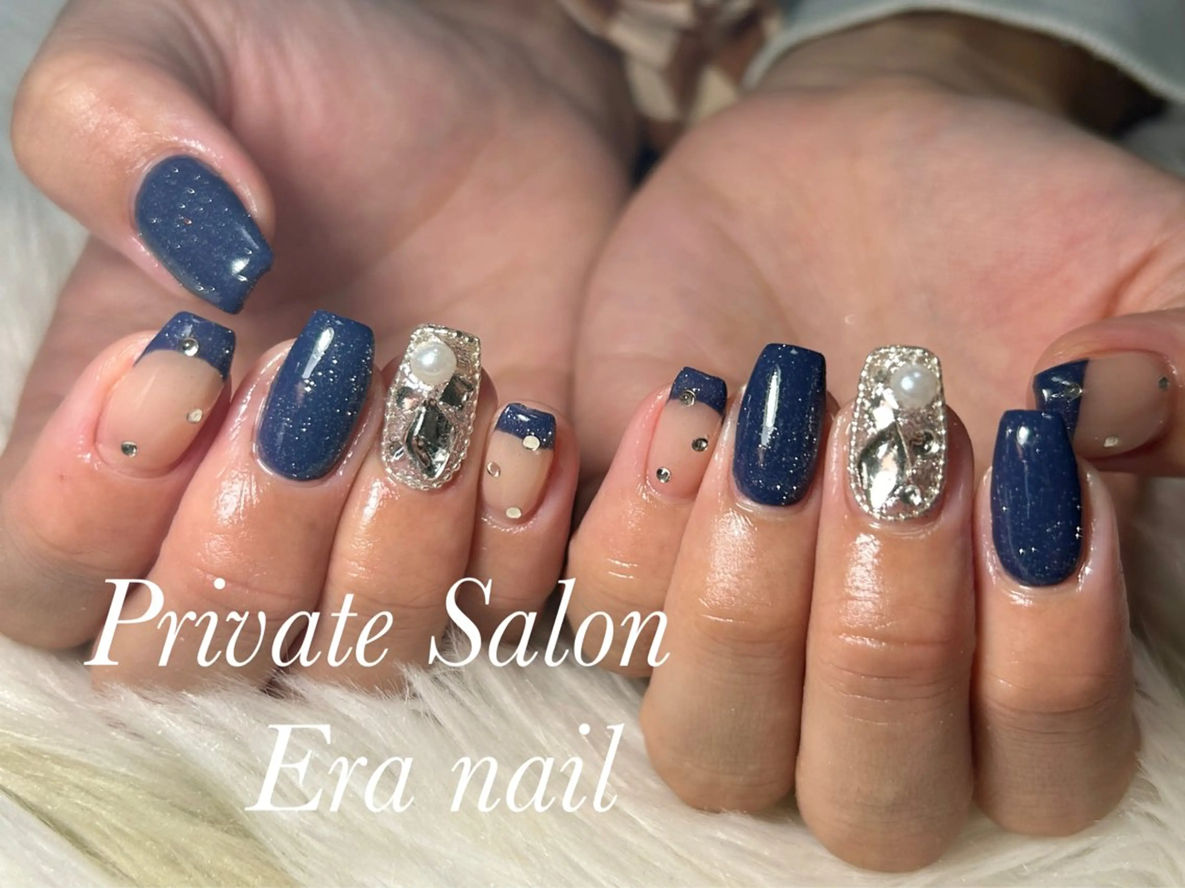 ネイル フレンチネイル ハンドネイル Era nailのネイルデザイン