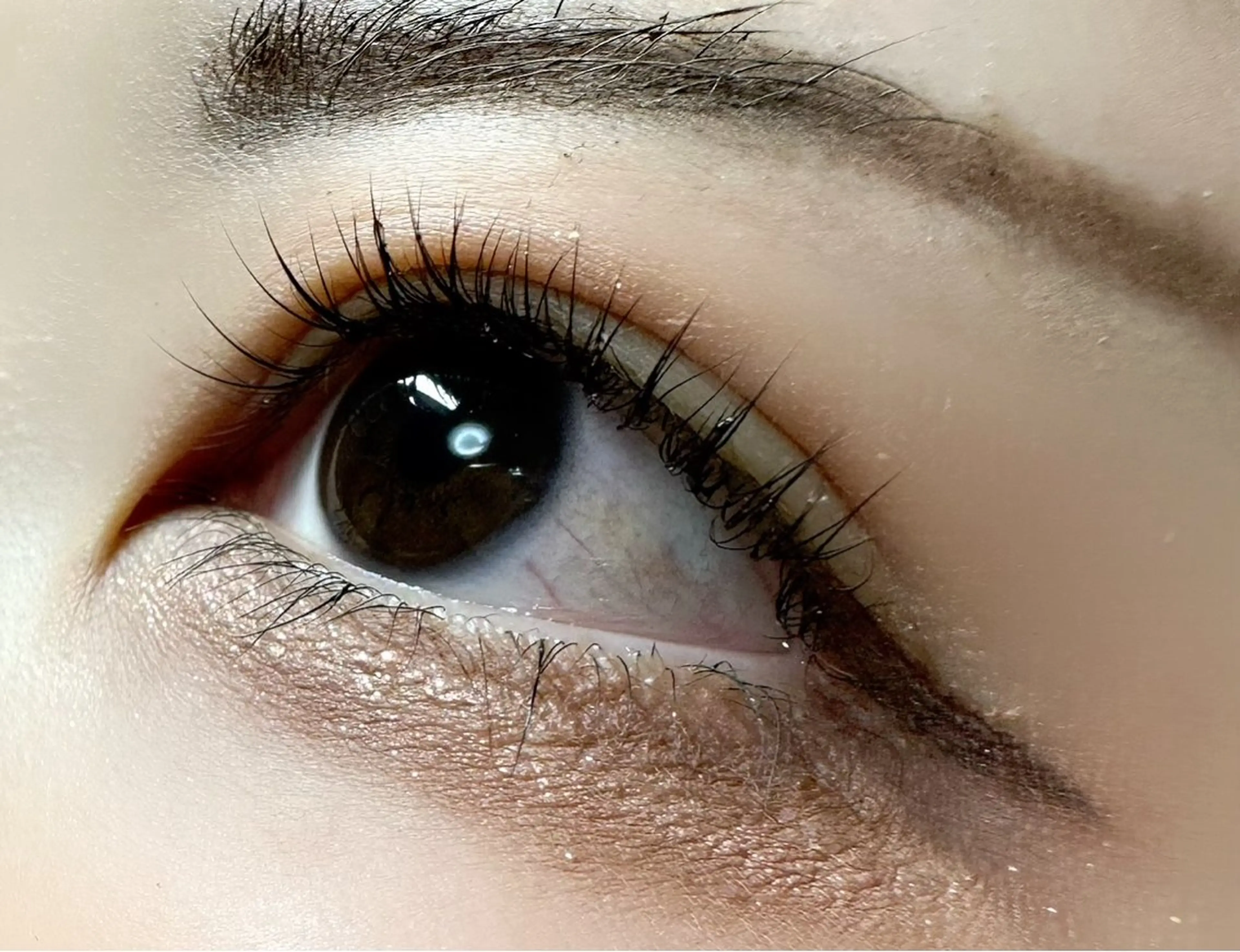 パリエクLED☆オフなし(パリジェンヌラッシュリフト+LEDマツエク60本)の写真