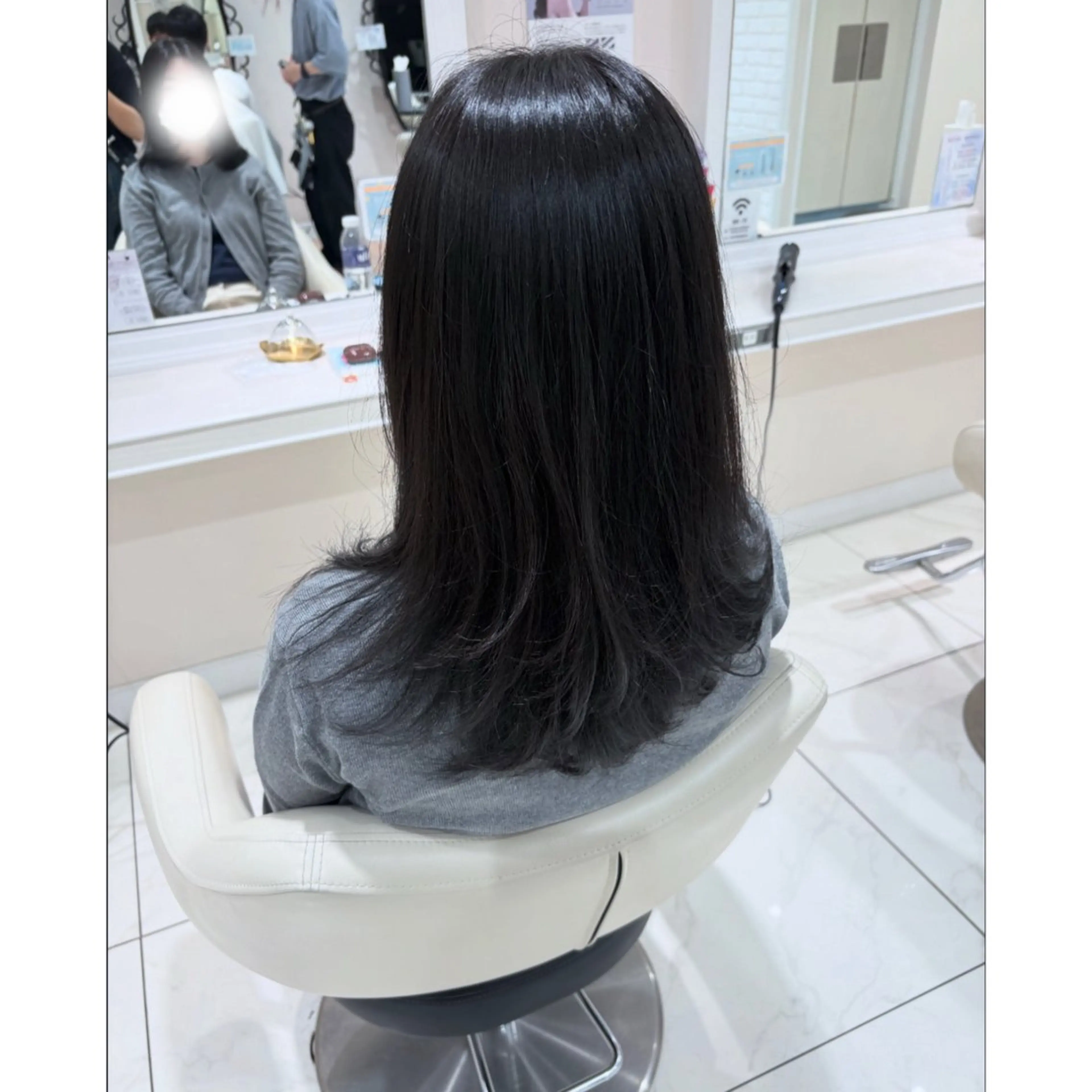 ロング カラー ヘアアレンジ 韓国ヘア 🎀中川綾乃🎀のヘアスタイル