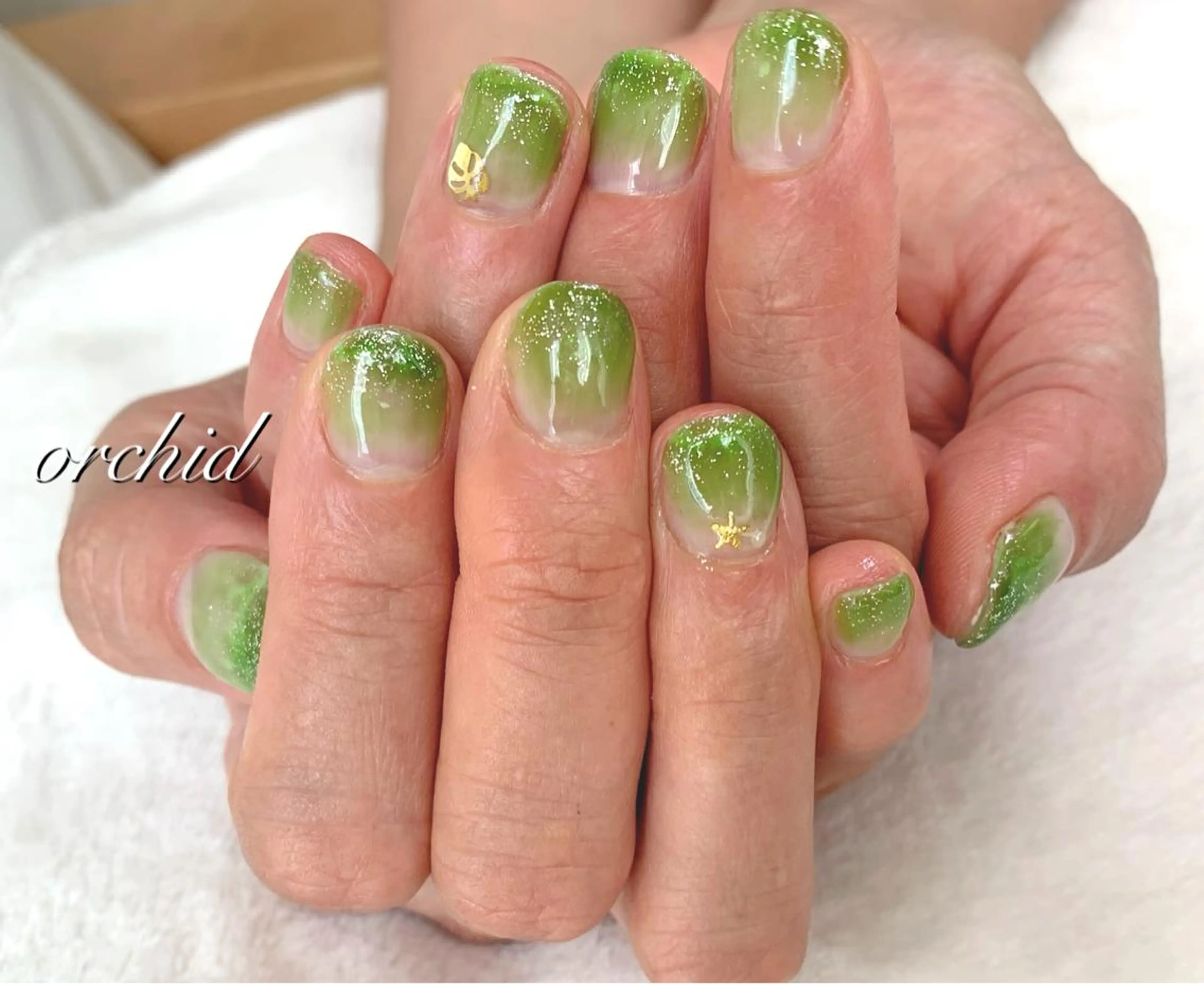 ネイル orchid ♡オーキッドのネイルデザイン