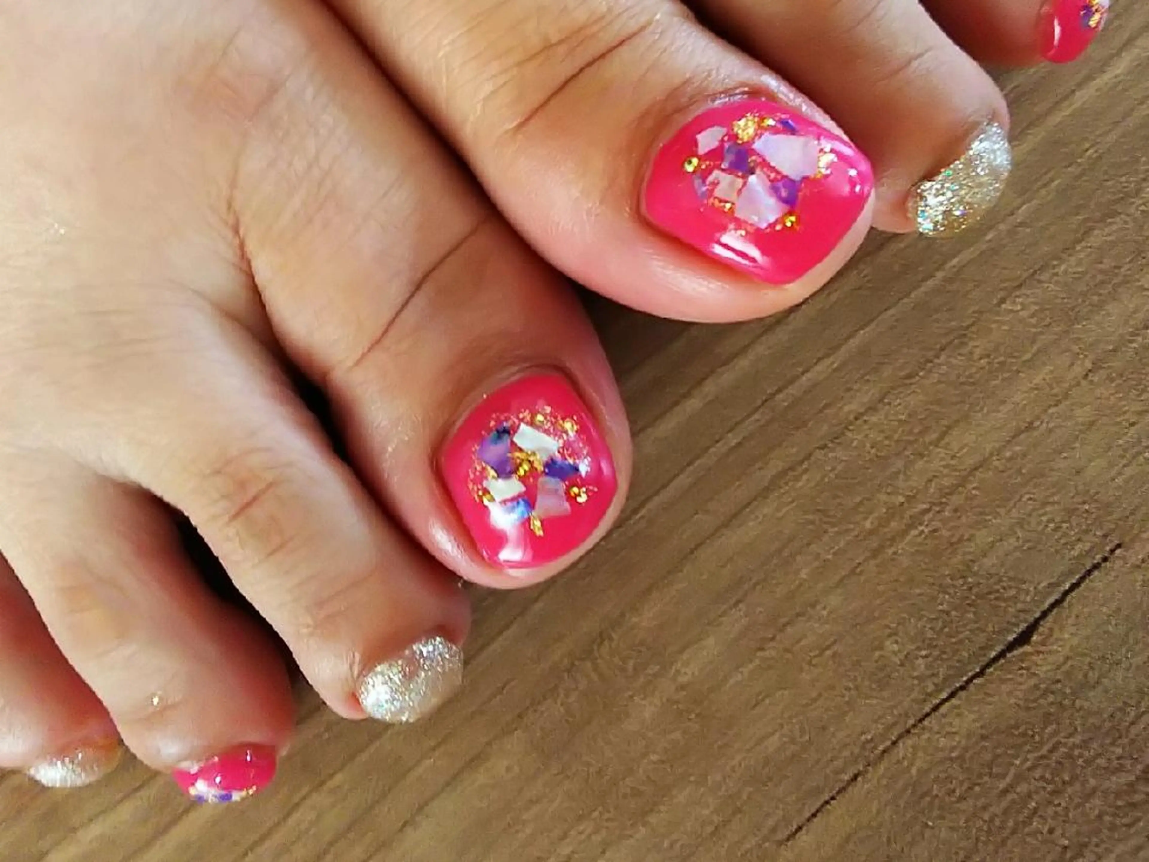 ネイル infinity skyのネイルデザイン