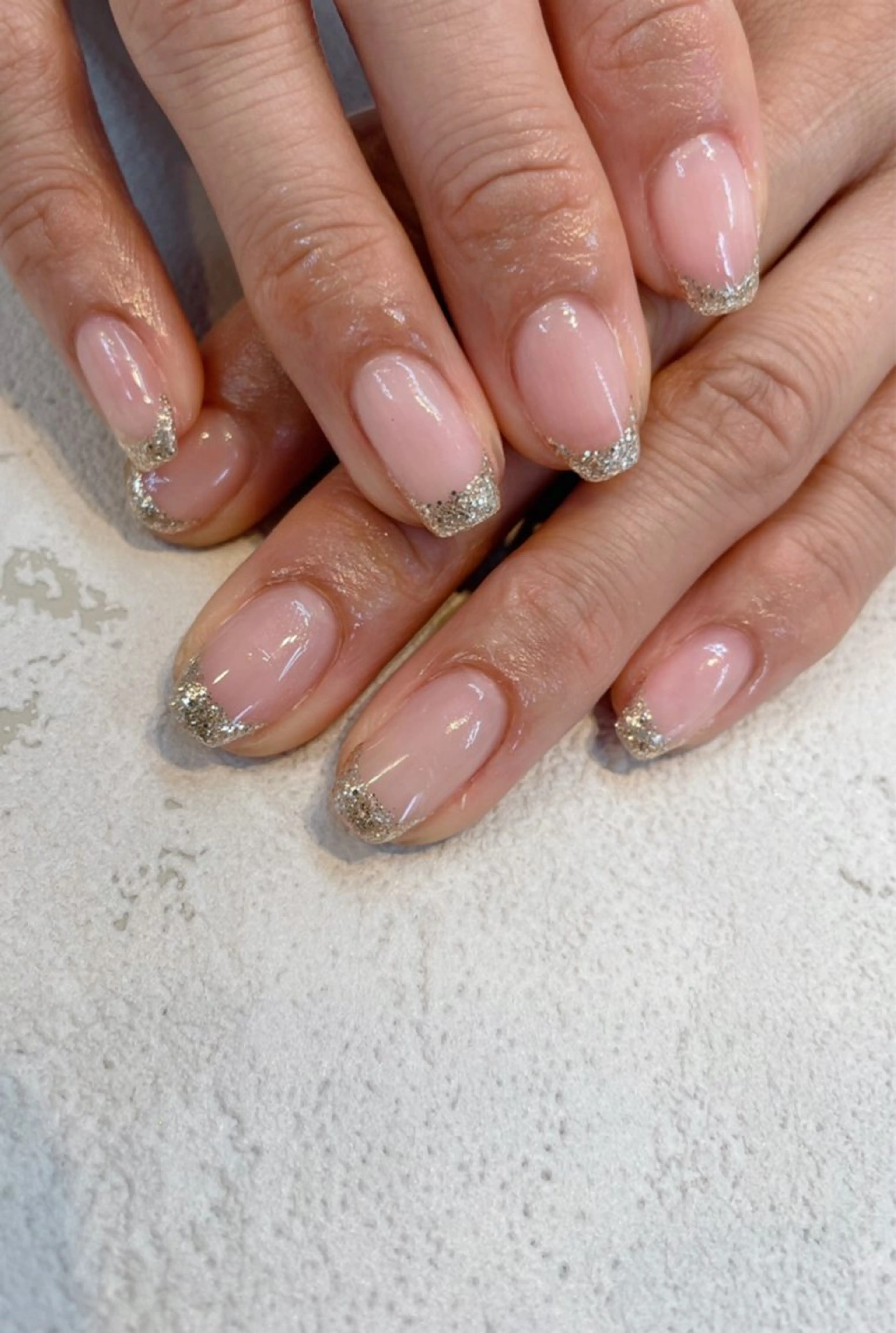 フレンチネイルオフ有り(ドライケア込み)の写真